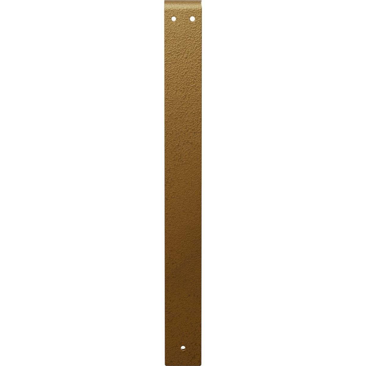 Ekena Millwork Traditional H 2'' W D Metal Bracket / Corbel