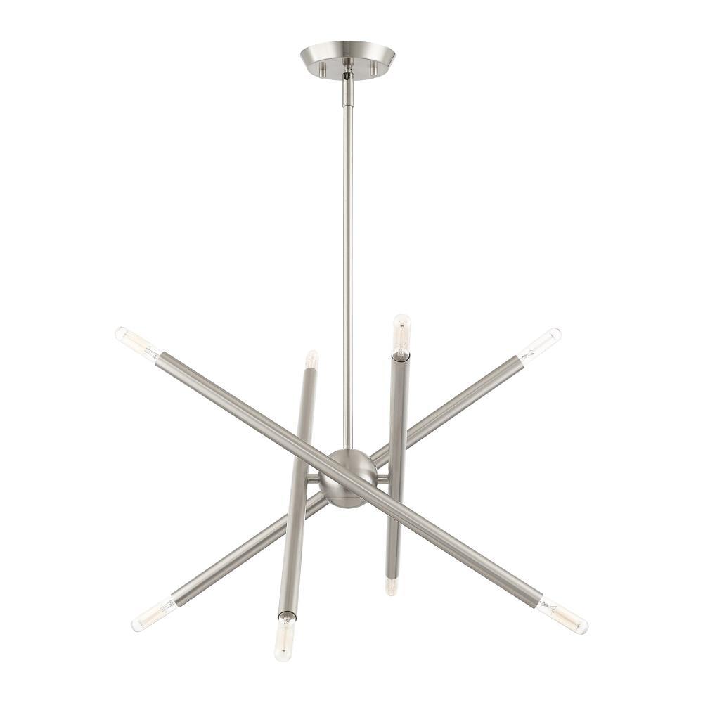Livex Lighting Soho 8 - Light Chandelier in  Brushed Nickel