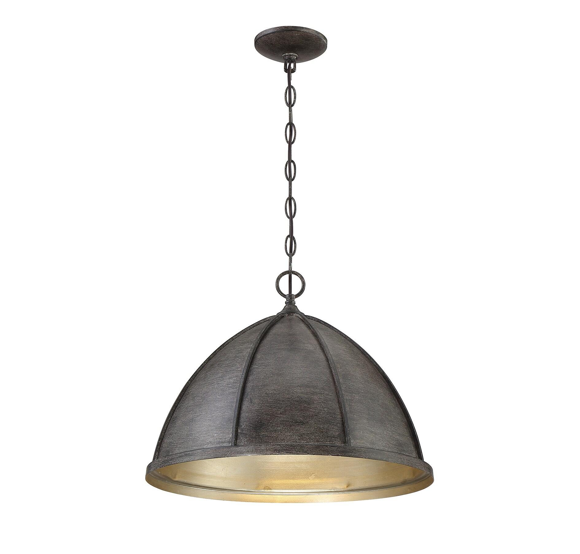 Savoy House Laramie 1 - Light Pendant in  Chelsea Walnut