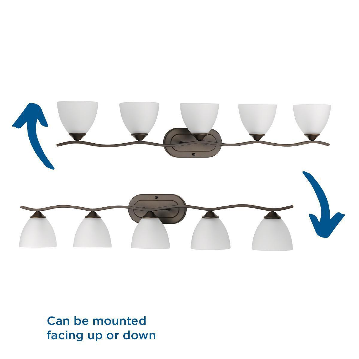 Progress Lighting - Five Light Bath - Laird - 5 Light in Transitional and