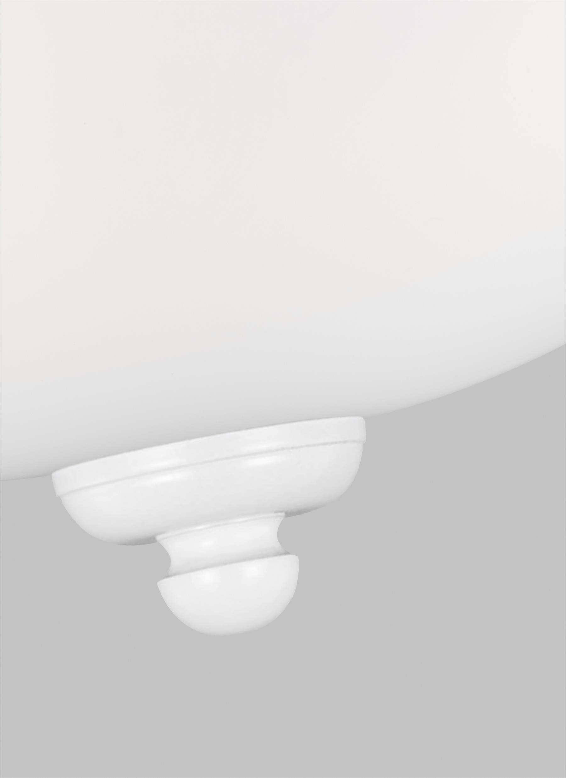 Seagull 77065-15 Three Light Ceiling Flush Mount