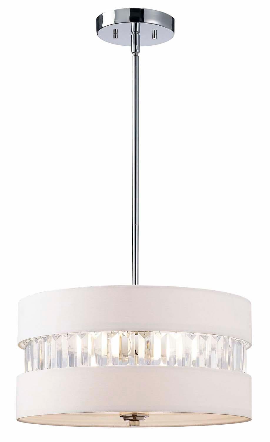 ICH426A03CH16-Canarm Inc-Ballard - 3 Light Chandelier-16 Inches Tall and 16.25 Inches Wide