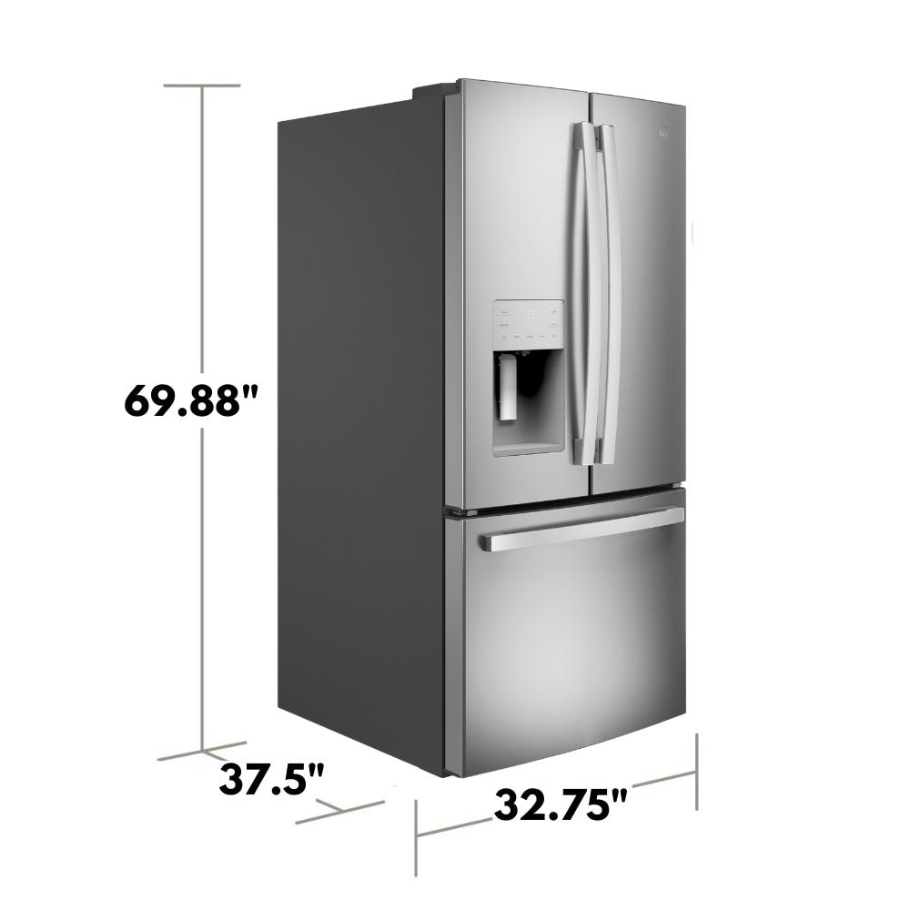 33" French Door 23.7 cu. ft. Refrigerator