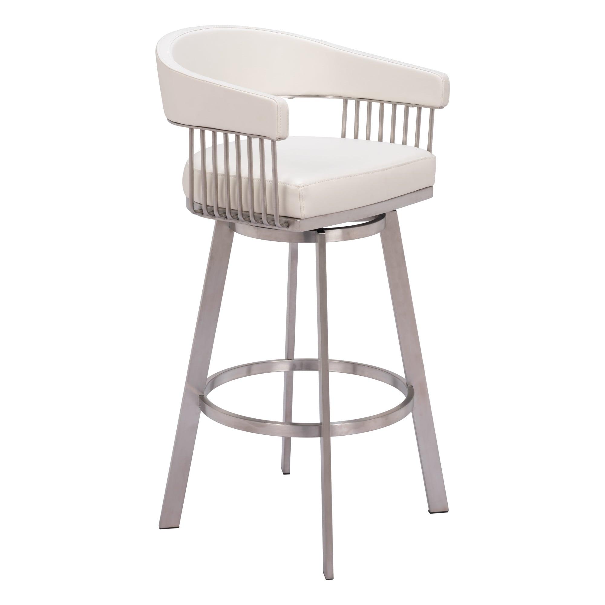 Counter Stool with Metal Frame