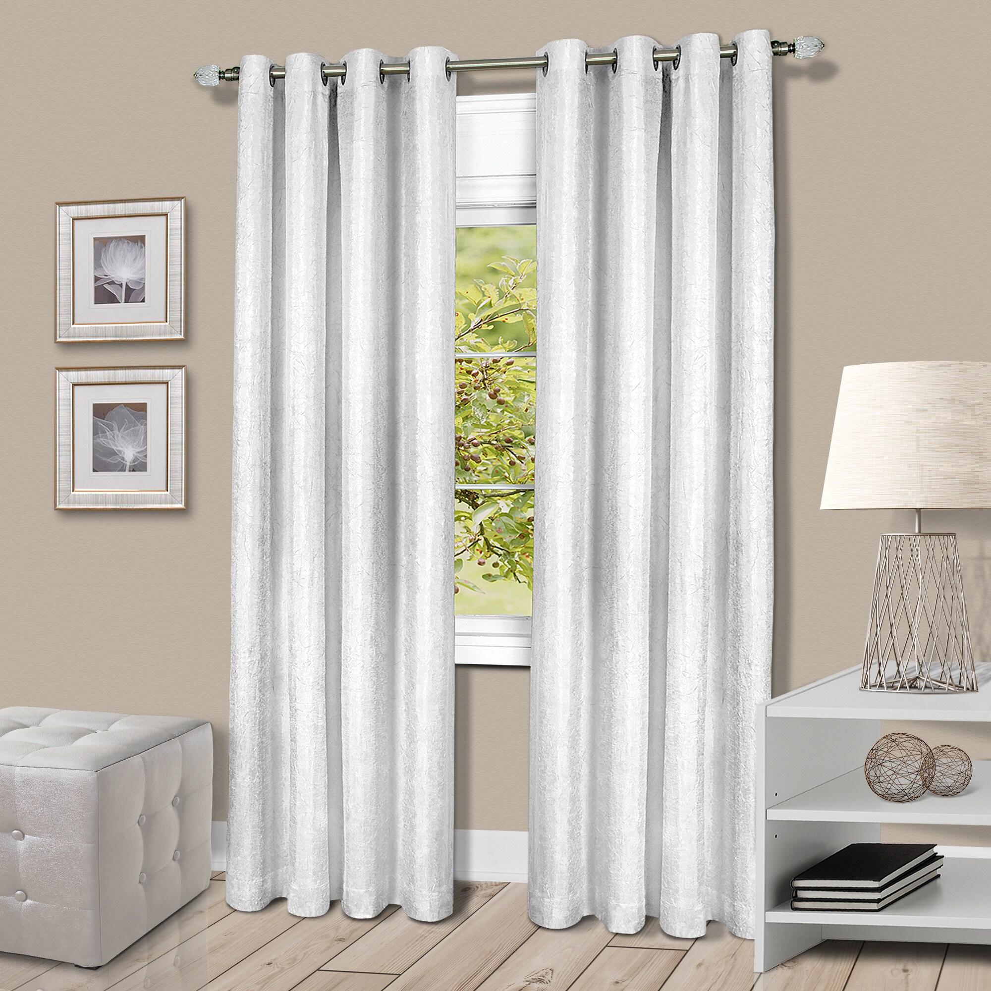 Achim Taylor - Lined Grommet Window Curtain Panel