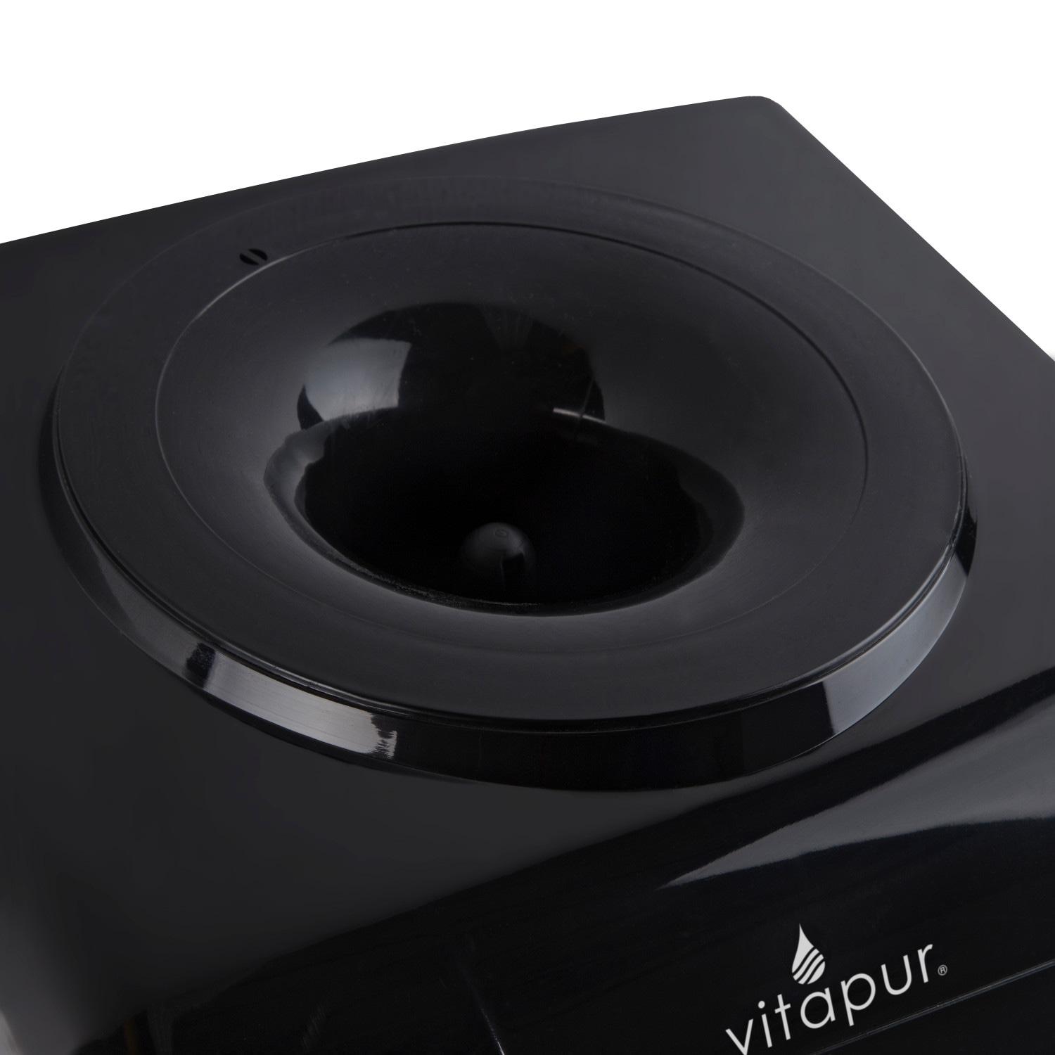 vitapur Vitapur Black Countertop Top Loading Electric Water Dispenser