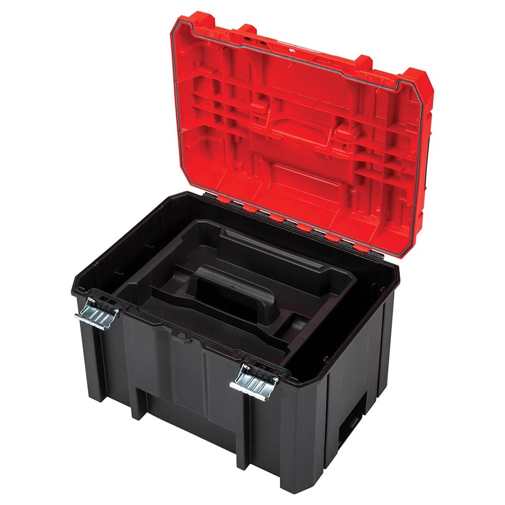 CRAFTSMAN Versastack System 17-in Red Plastic Lockable Tool Box