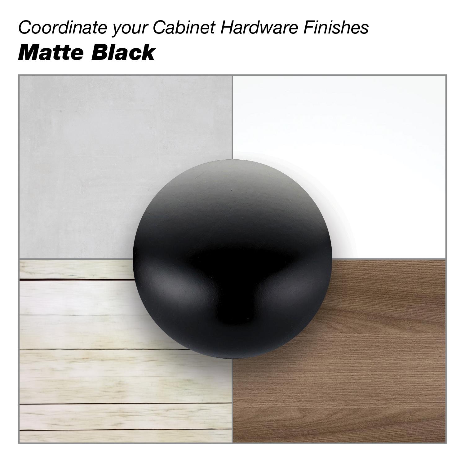 Matte Black Iron Rustic Traditional Pull Handle