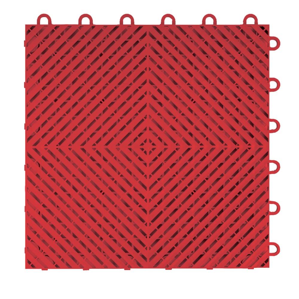 Swisstrax Ribtrax Swisstrax 12'' W x 12'' L Garage Flooring Tiles