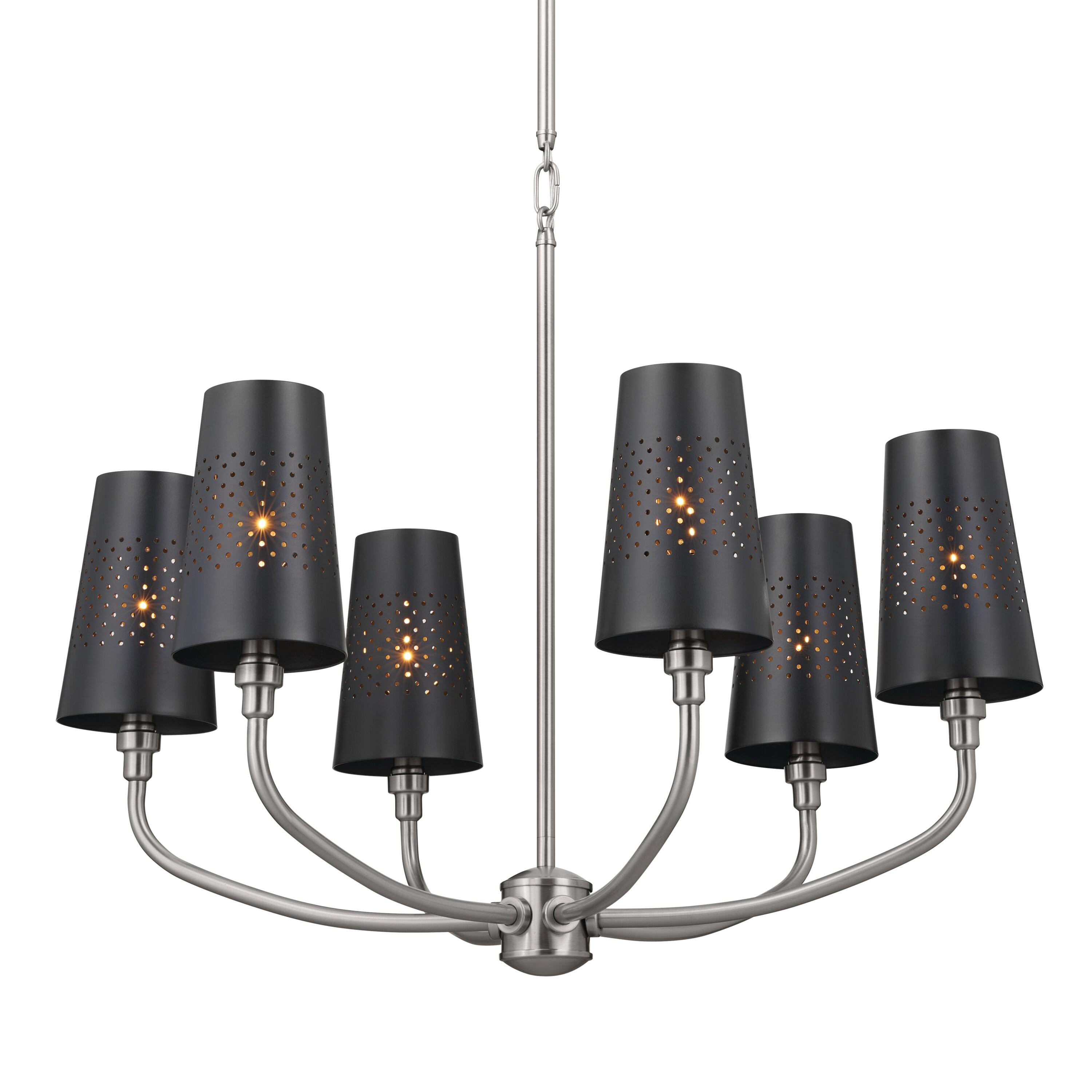 Kichler Lighting Adeena 6 - Light Chandelier in  Classic Pewter
