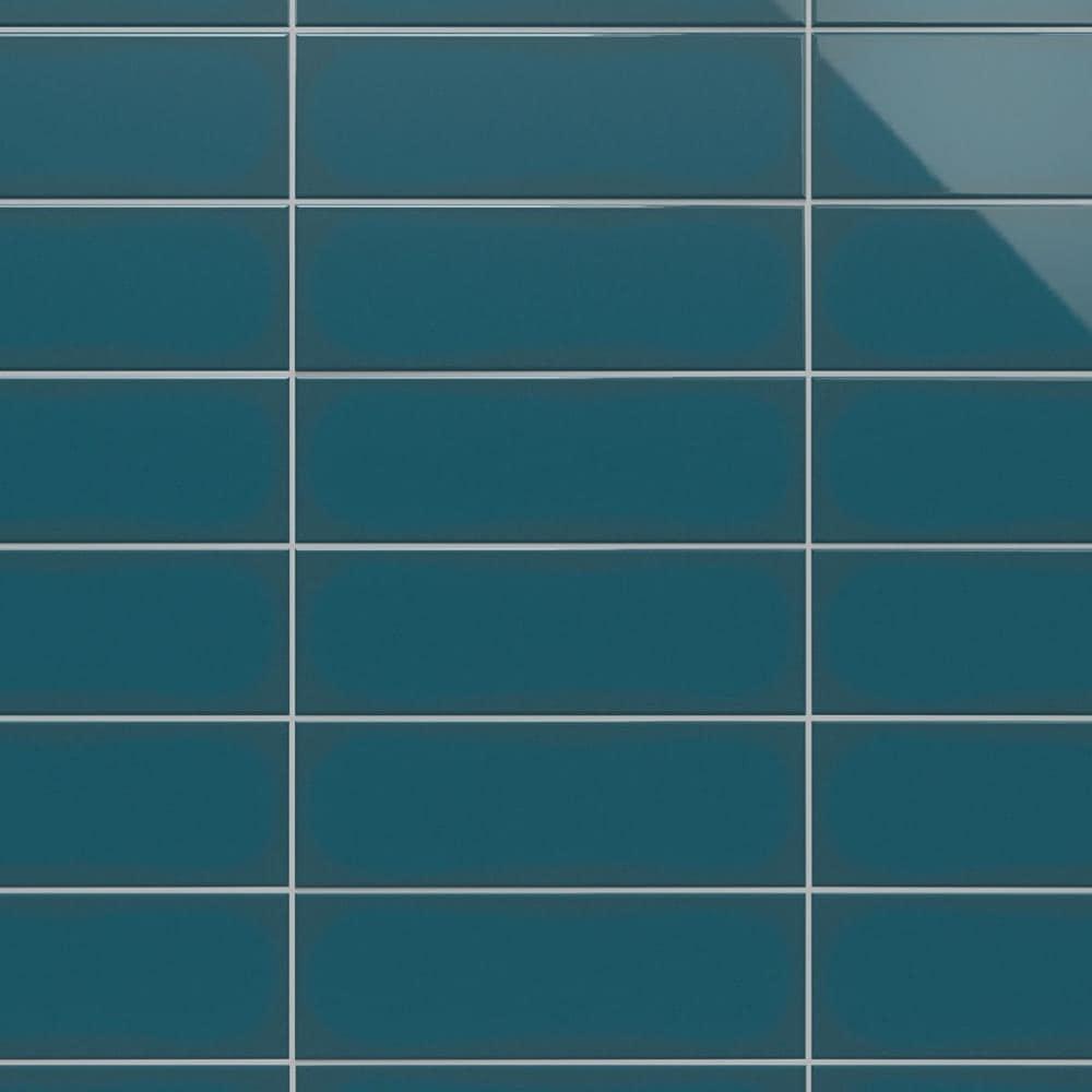 Remington 3.93 in. x 11.81 in. Polished Porcelain Subway Wall Tile (13.55 Sq. Ft. / Case)