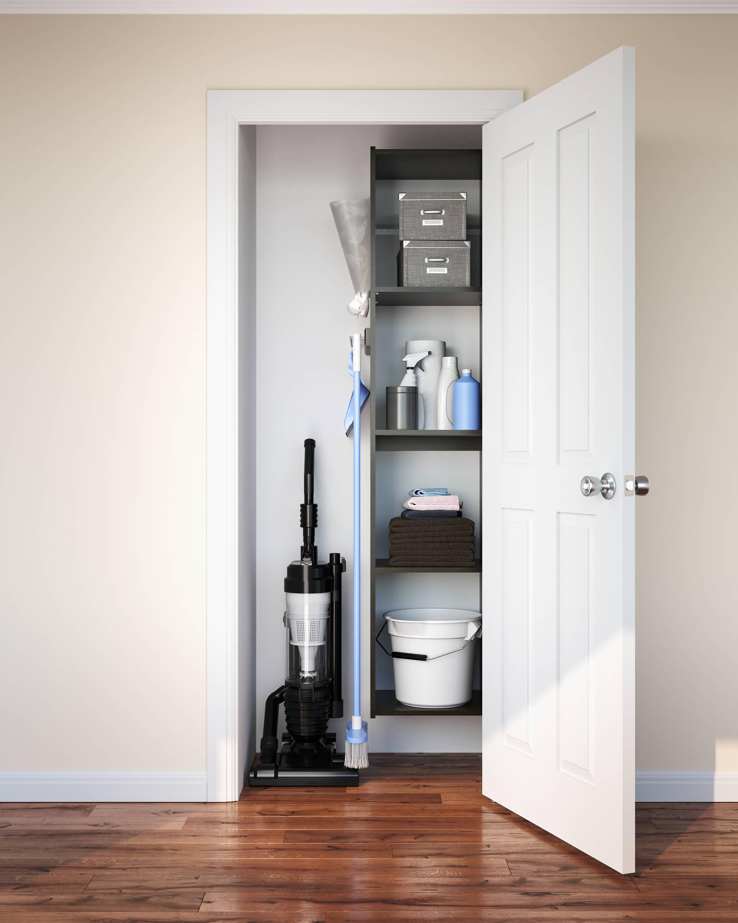 Dotted Line™ 15" W Closet System Starter Kit