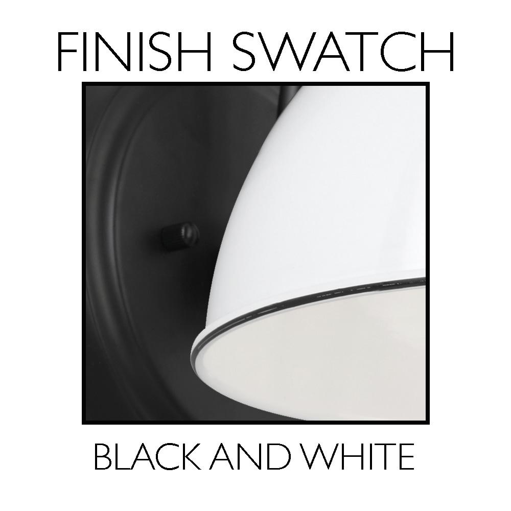 Design House 589051-BLK Savannah Farmhouse 4-Light Indoor Vanity Light Dimmable White Metal Shade, Matte Black