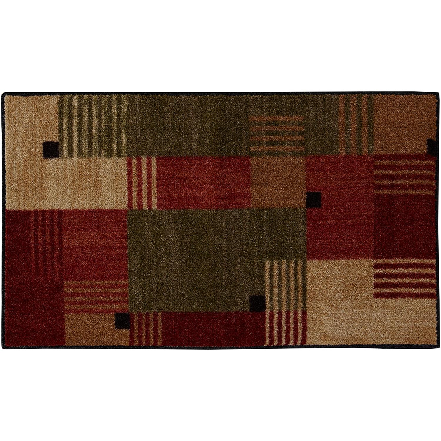 Alliance Geometric Easy-Care Rectangular Synthetic Rug