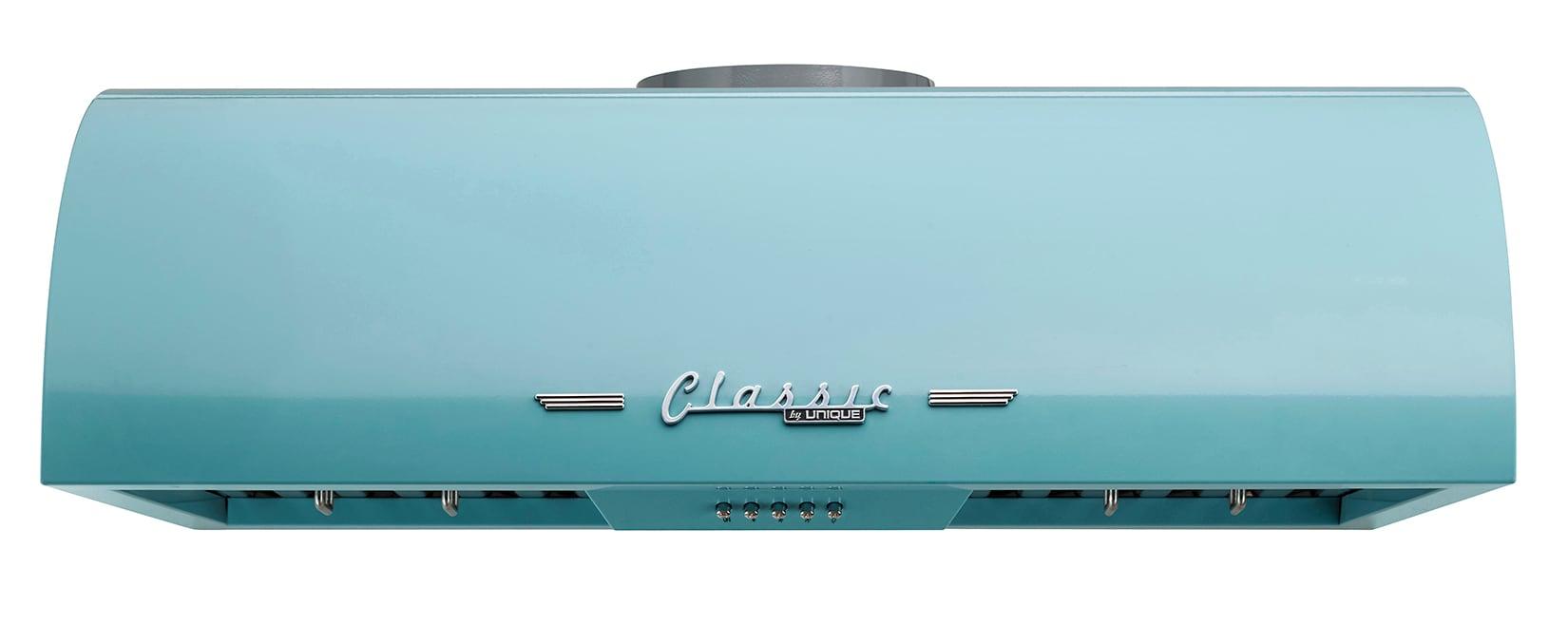Classic Retro 30" 700 CFM Ducted Under Cabinet Range Hood with Stainless Steel Baffles and Light