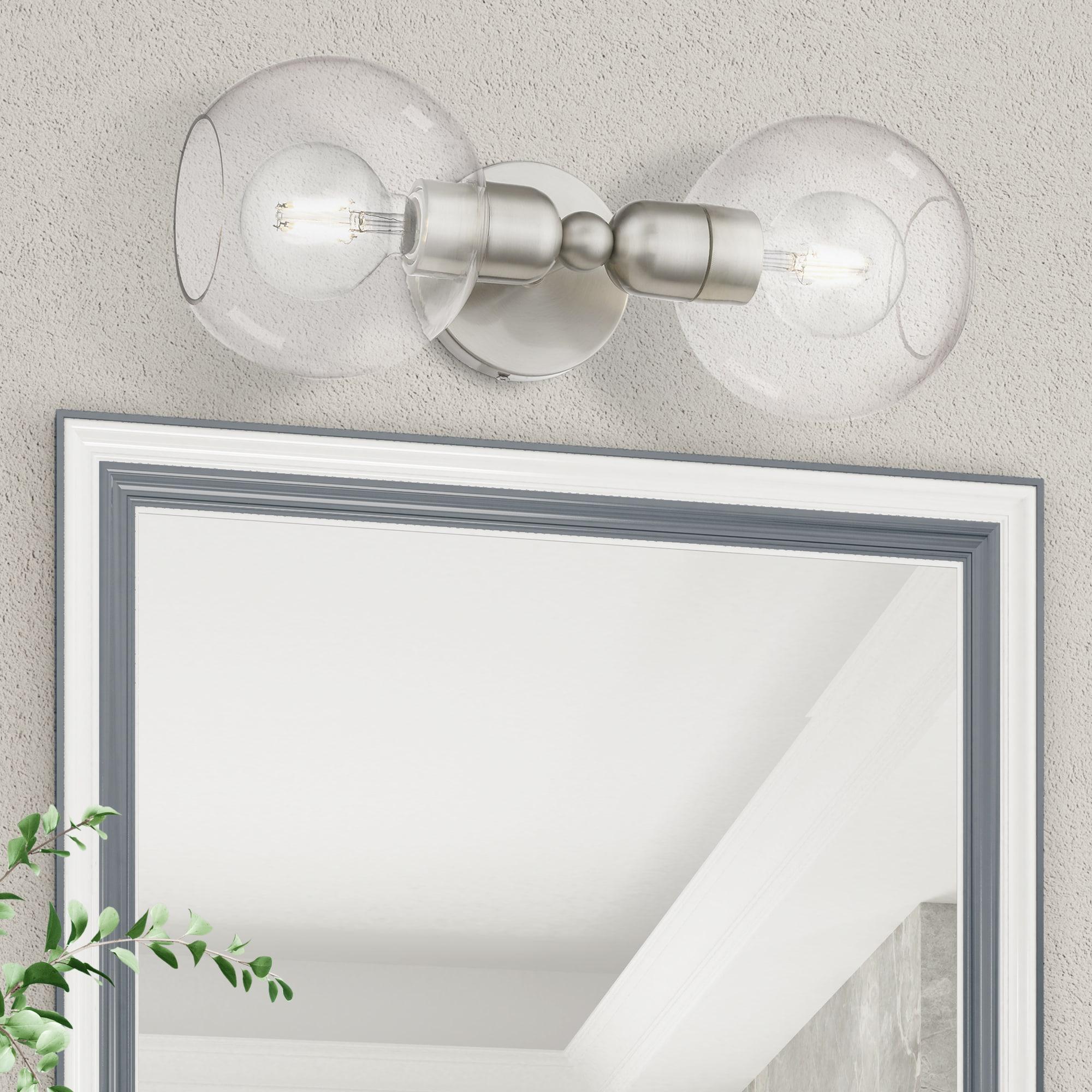 Livex Lighting Downtown 2 - Light Vanity in  Brushed Nickel
