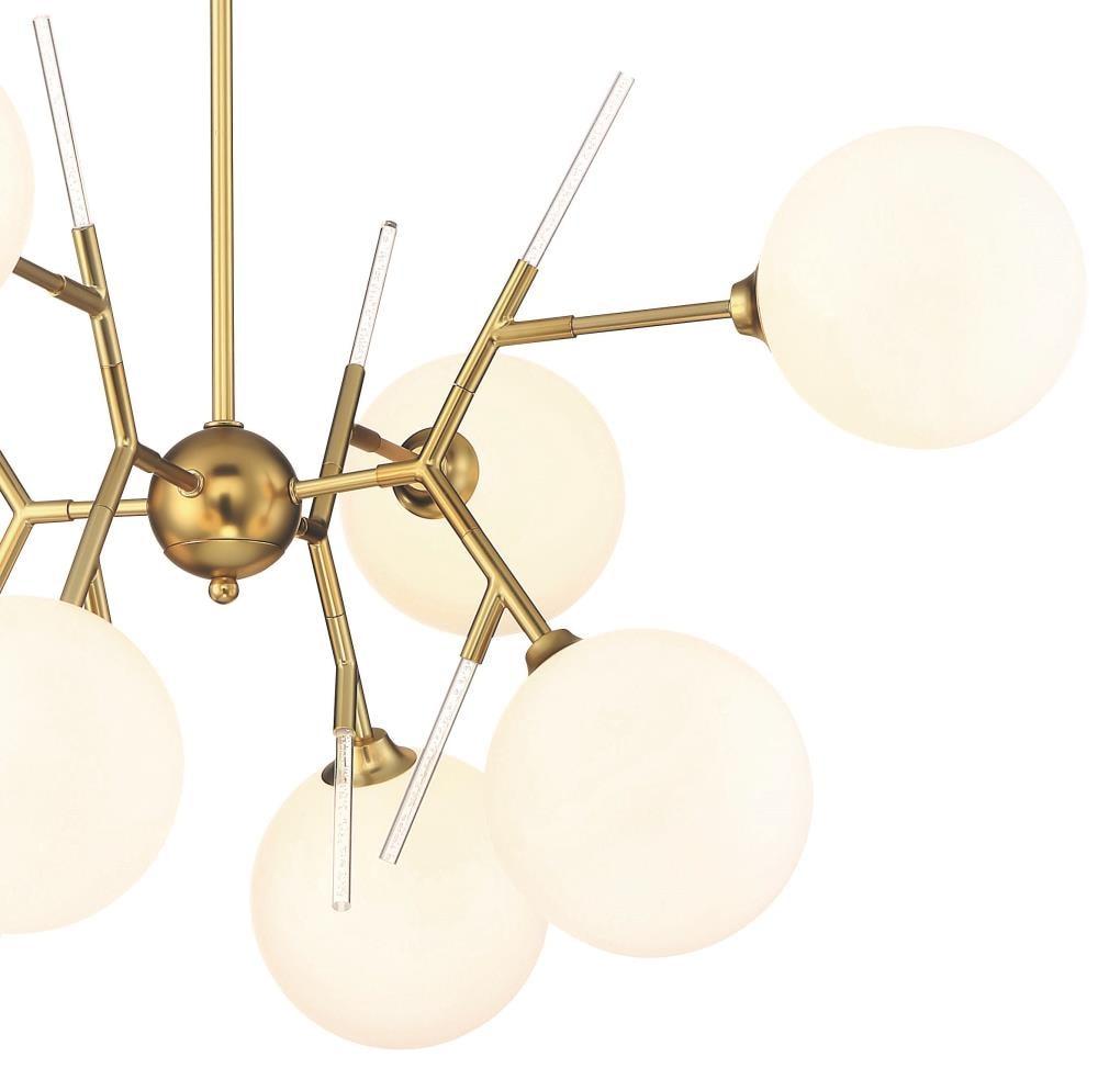 P1488-248-George Kovacs Lighting-8 Light Chandelier-36 Inches Wide by 26 Inches Tall -Traditional Installation