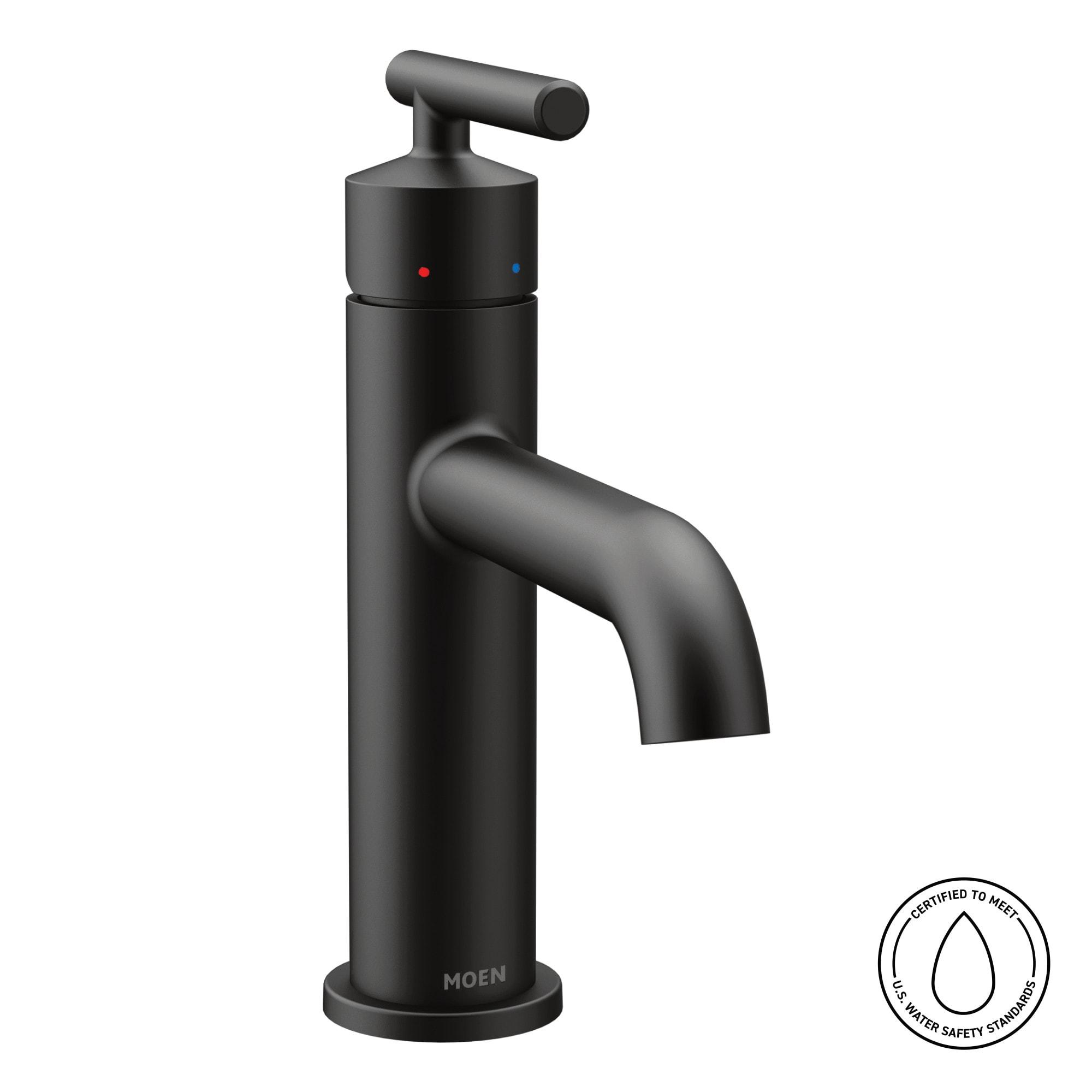 Gibson Single Hole Bathroom Faucet with Drain Assembly