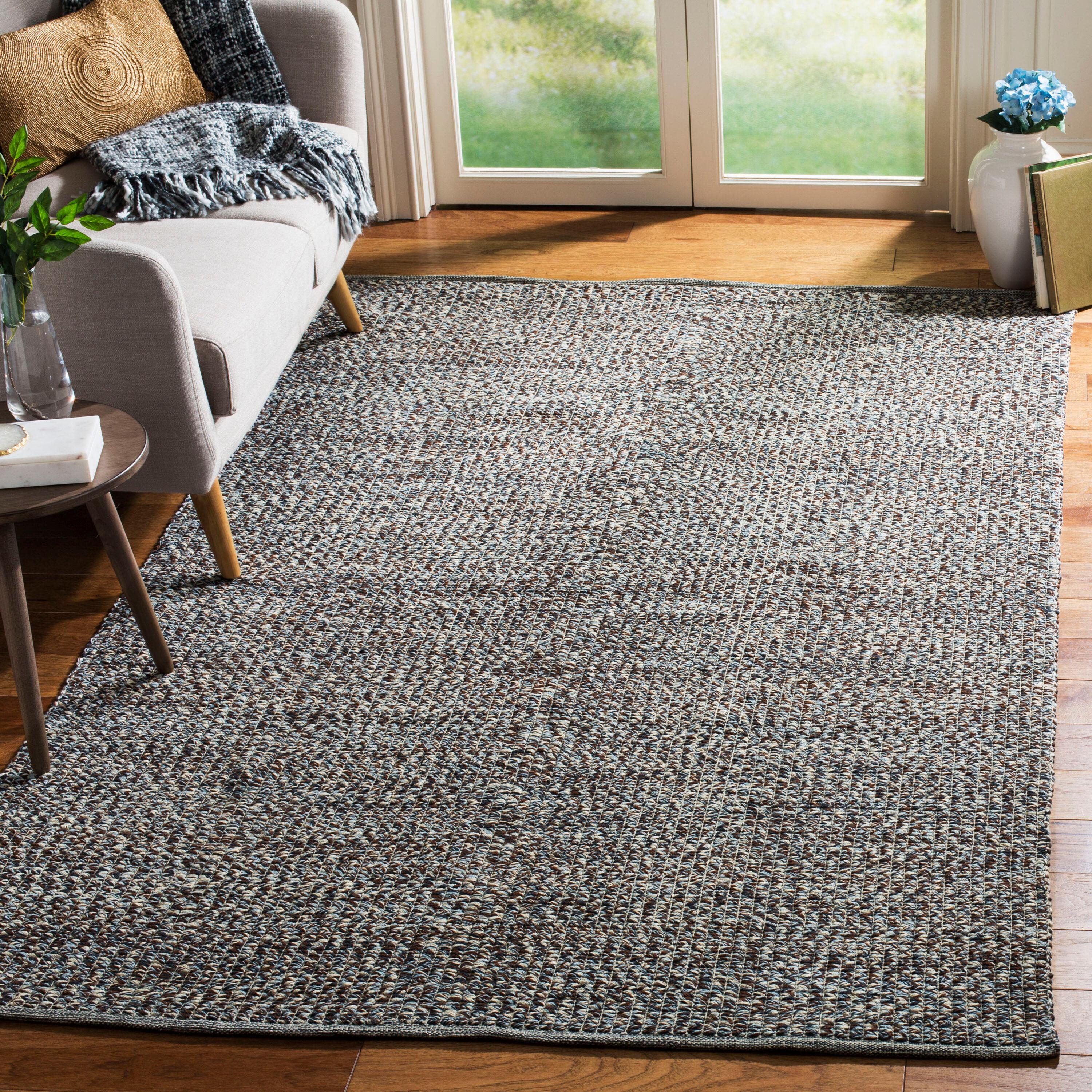 Montauk MTK602 Hand Woven Indoor Area Rug - Blue/Multi - 6'x6' - Safavieh.