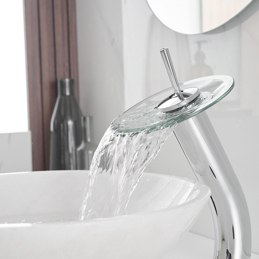 Waterfall Vessel Bathroom Faucet