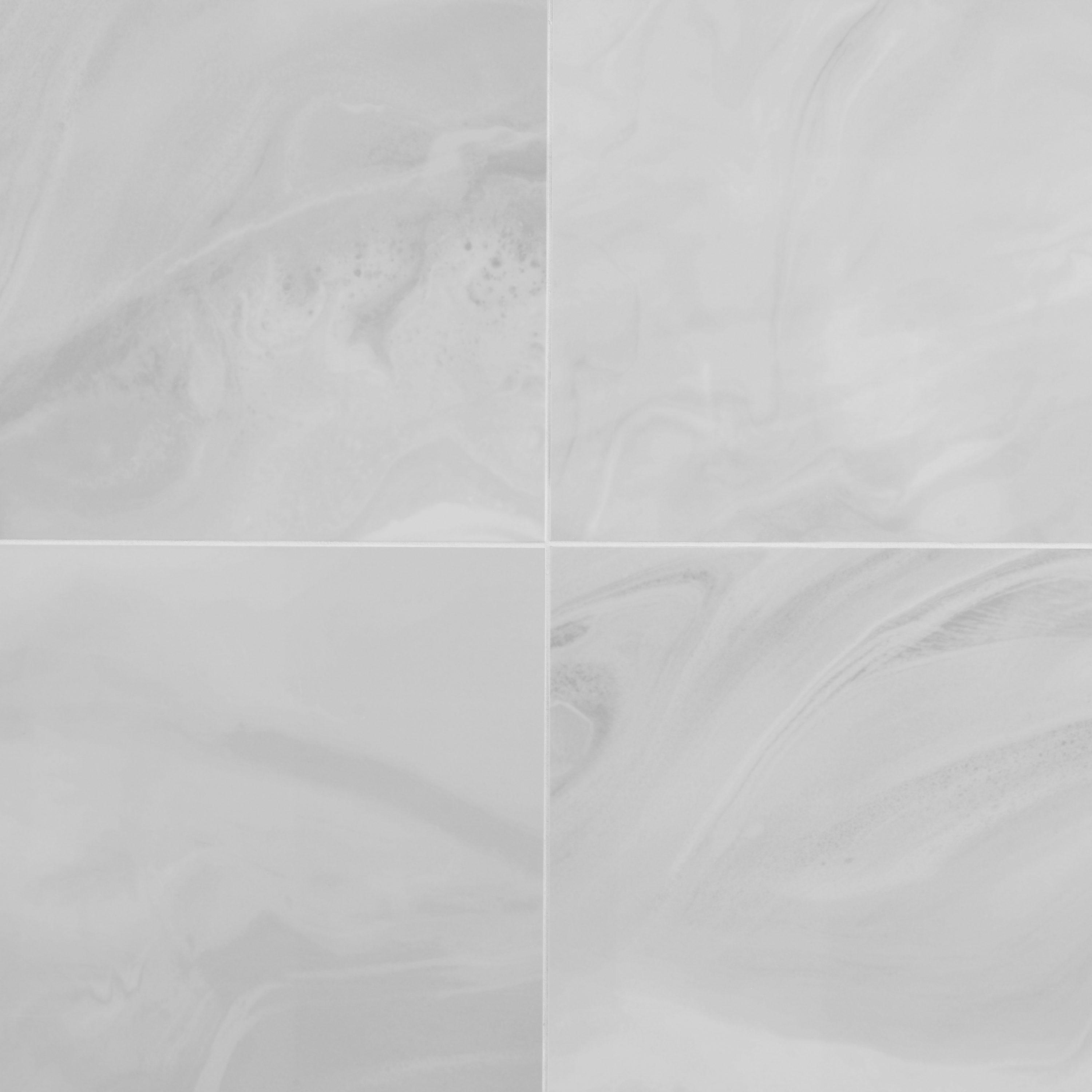 Savannah 23.62 in. x 47.24. in Polished Porcelain Marble Look Floor & Wall Tile (15.49 Sq. Ft./Case)