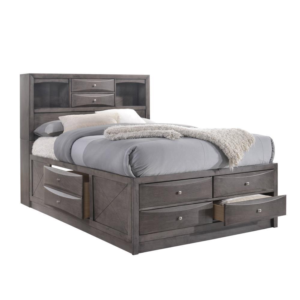Picket House Furnishings Madison Storage Bedroom Set, Multiple Sizes, Multiple Finishes, Multiple Configurations