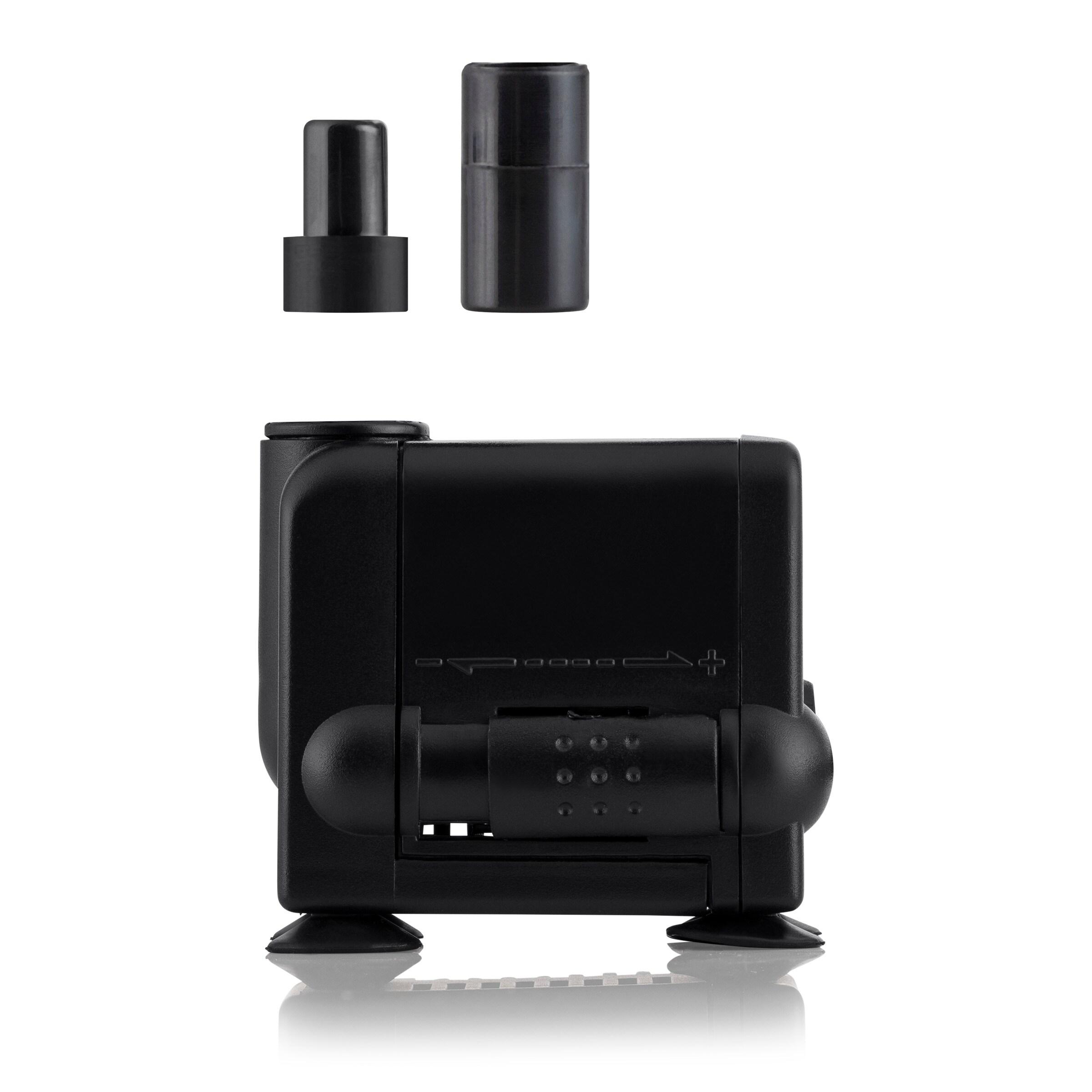 Alpine Corporation Submersible 95 GPH Fountain Pump with 5W Halogen Light for Outdoor Fountains, Birdbaths, Ponds, and Garden Water Features
