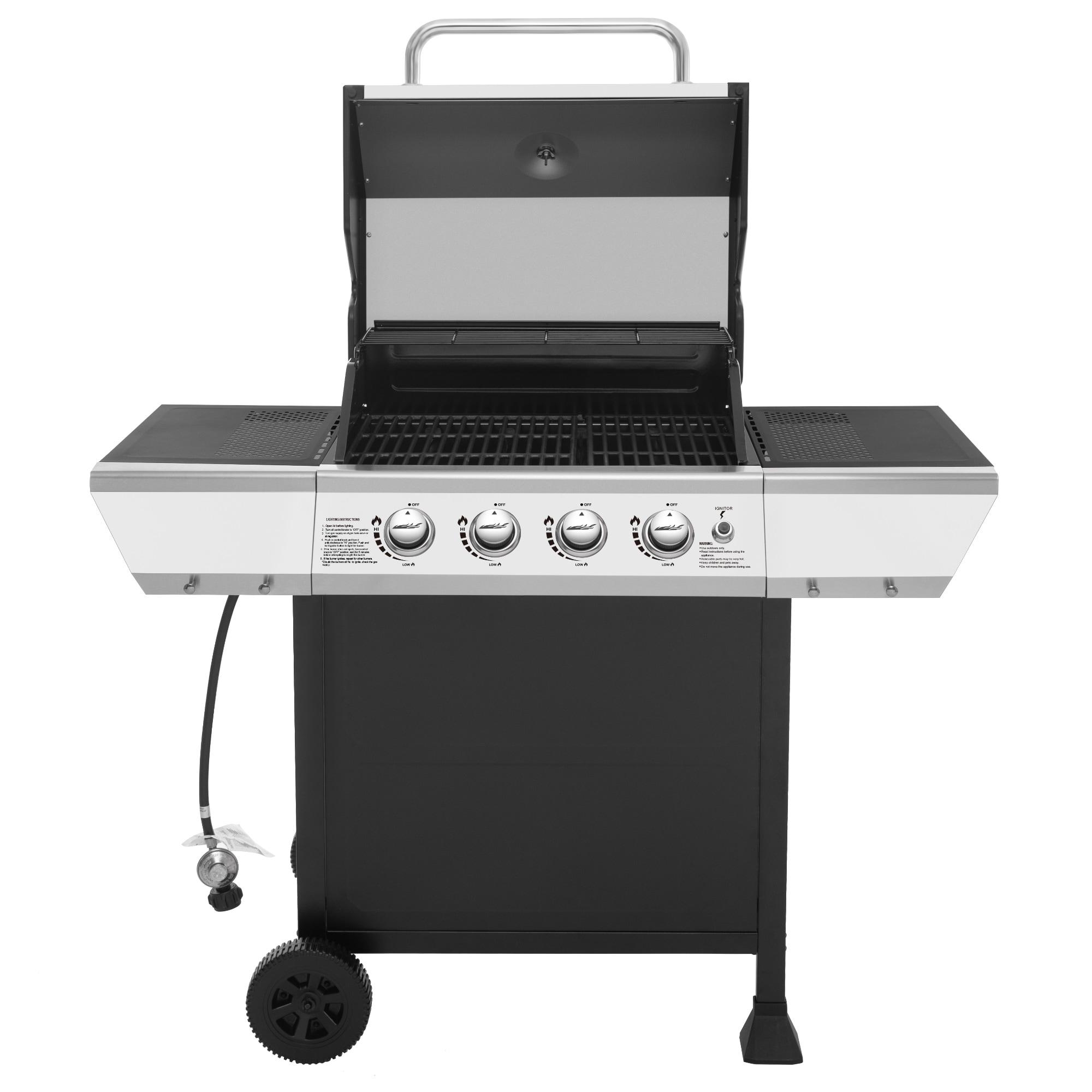 Royal Gourmet GA4400T Stainless Steel 4-Burner BBQ Gas Grill, 40,000 BTU