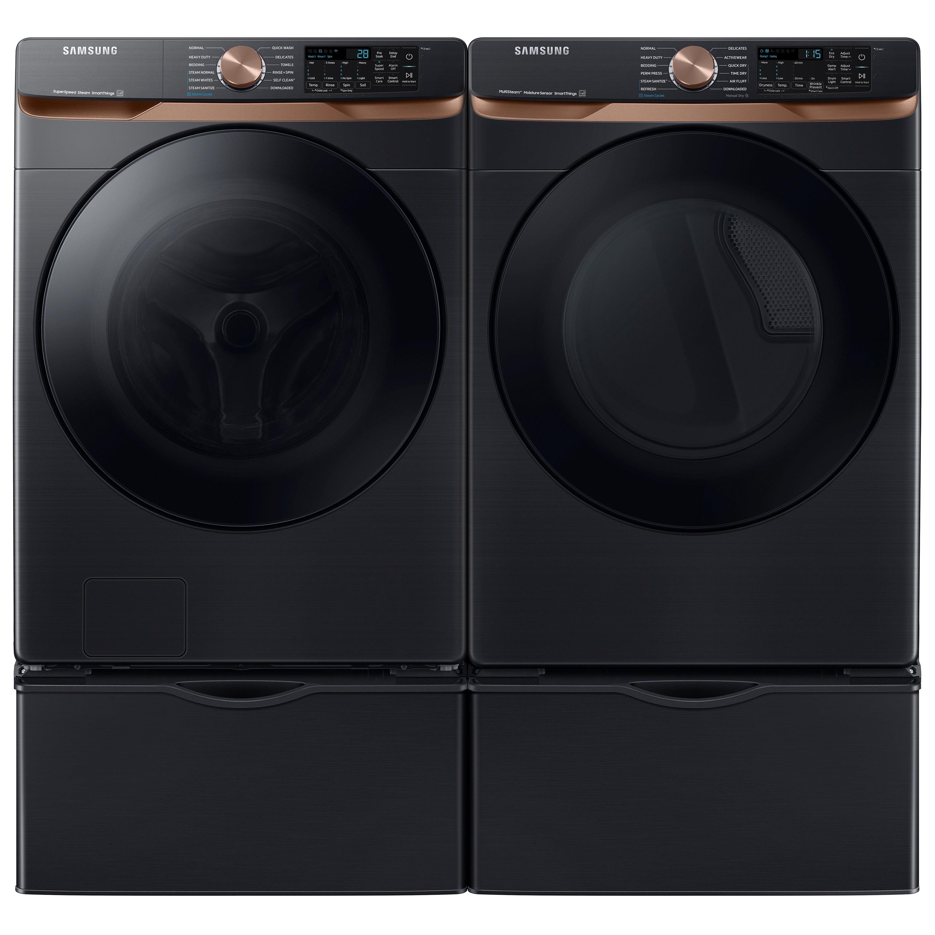 Samsung 5.0 cu. ft. Extra Large Capacity Smart Front Load Washer with Super Speed Wash and Steam