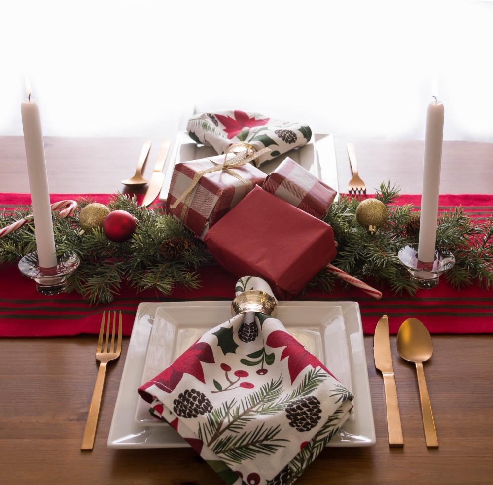 Woodland Christmas Napkin (Set of 6)