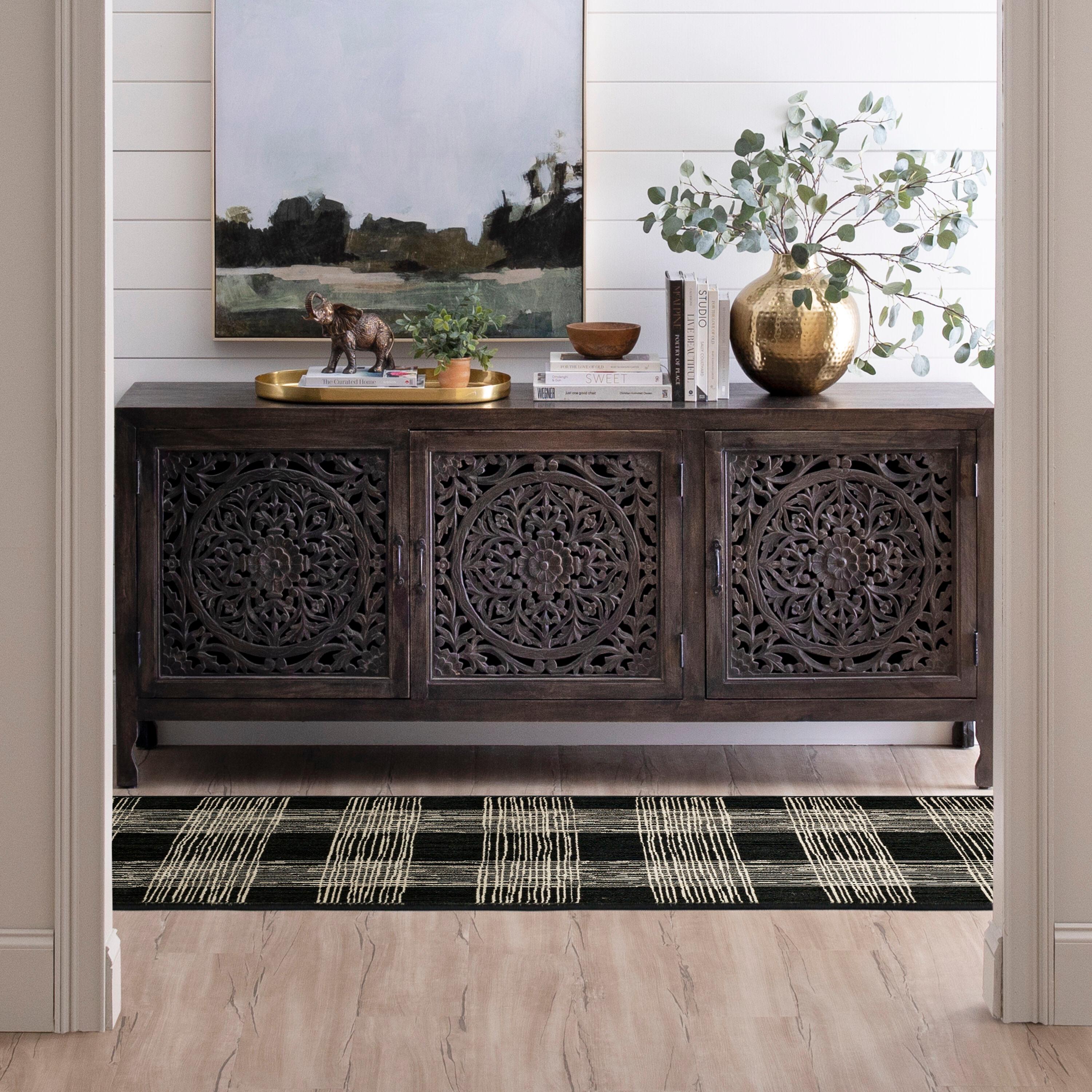 Fontana Geometric Machine Woven Polyester Area Rug