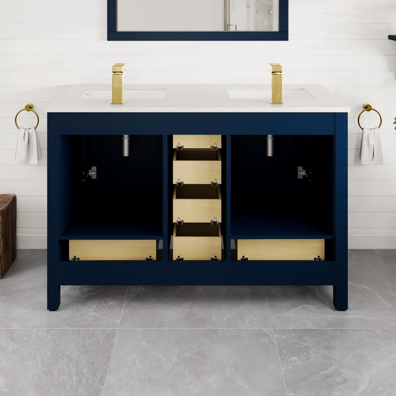 Eviva London 48" Double Bathroom Vanity Set
