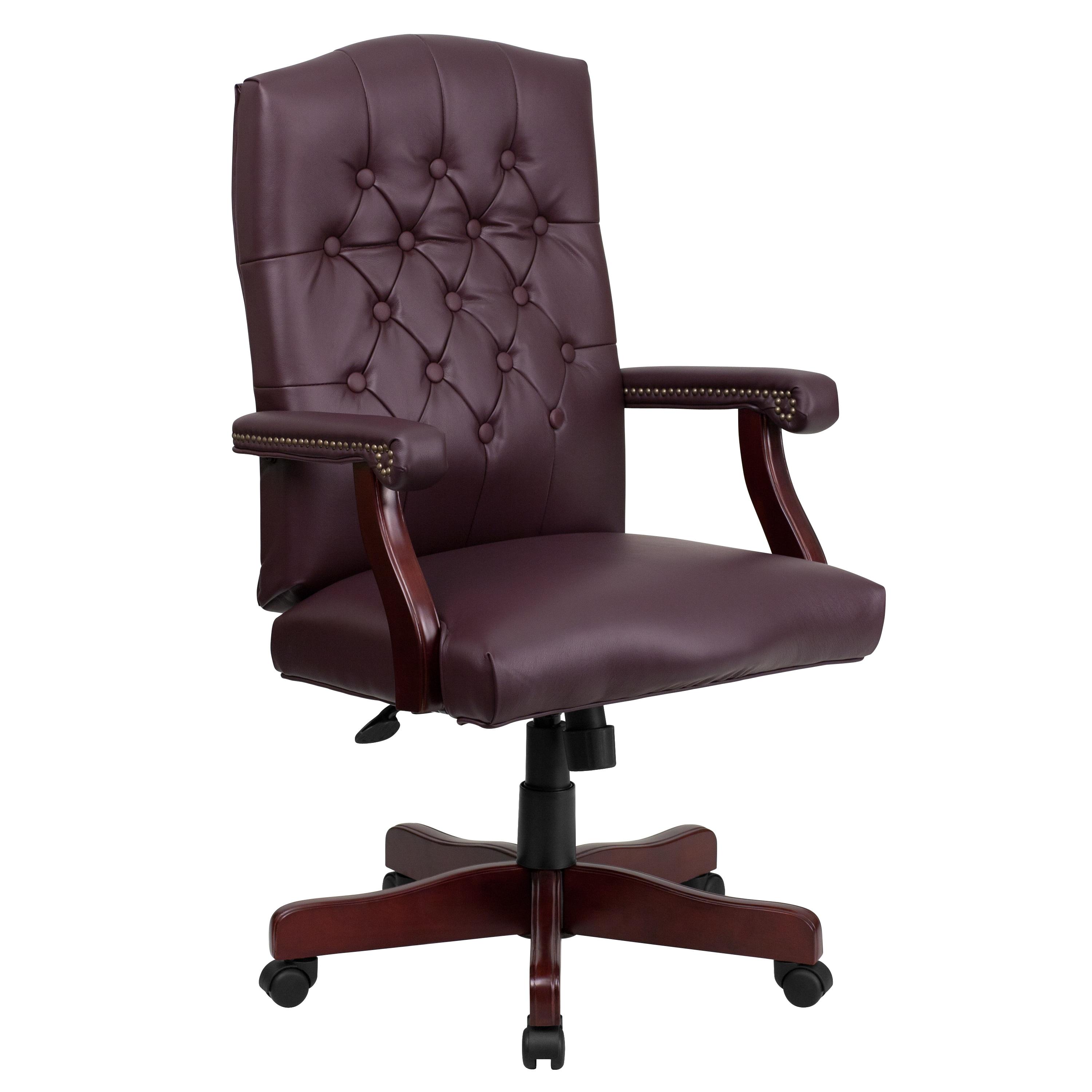 Flash Furniture Executive Swivel Office Chair with Arms