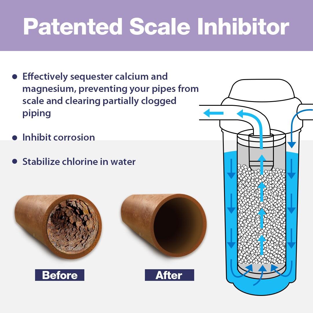 iSpring WDS150K Anti Scale 20" x 4.5" Whole House Water Filter with Patented Scale Inhibitor