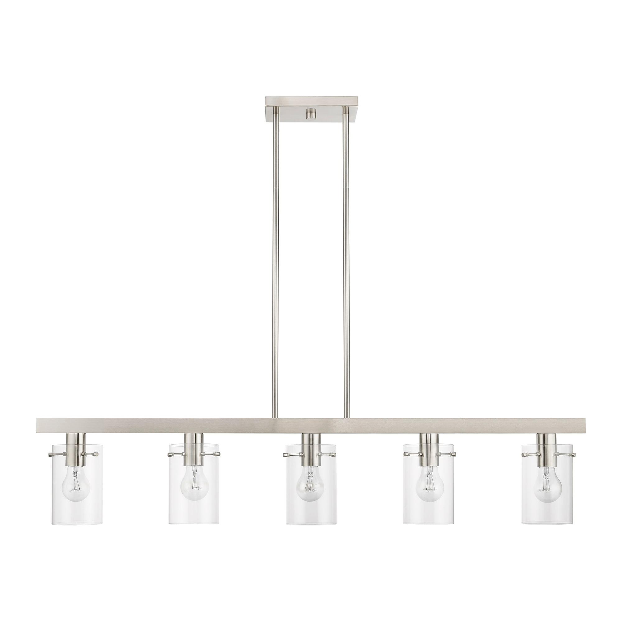 Livex Lighting Munich 5 - Light Chandelier in  Brushed Nickel