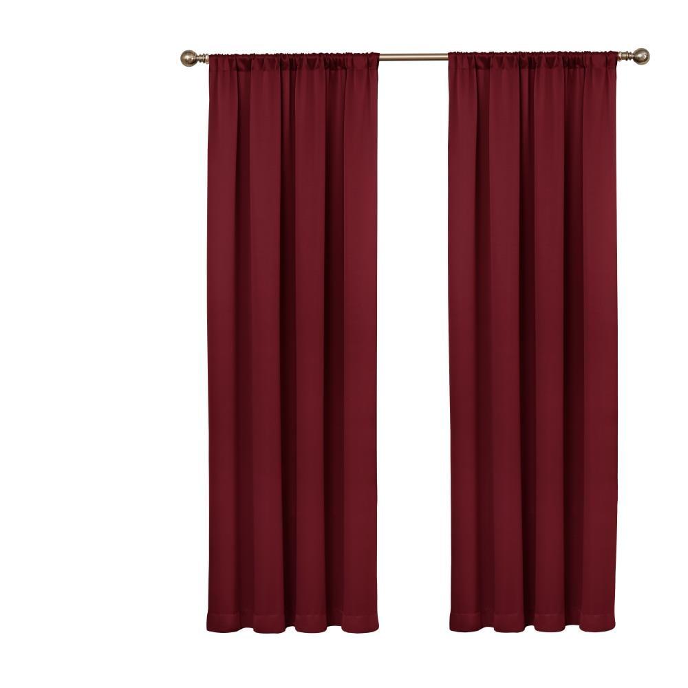 Eclipse Tricia Solid Curtain Panel, Room Darkening Rod Pocket Curtain Thermapanel (1 Panel) & Reviews | Wayfair