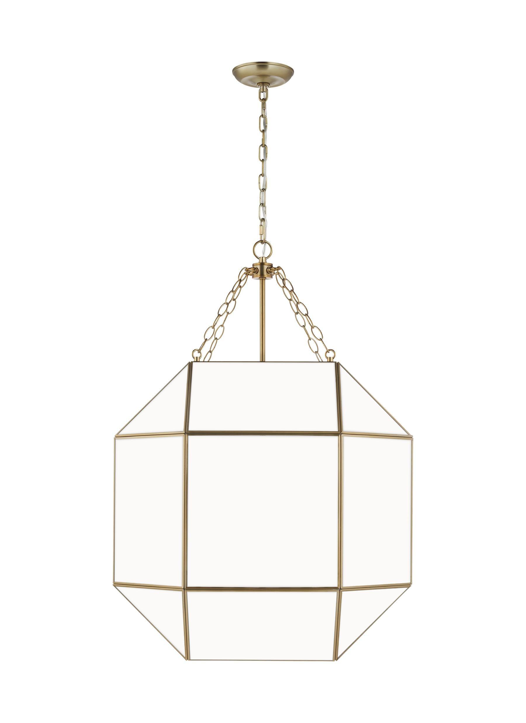 Reid 4 Light Glass Dimmable Pendant