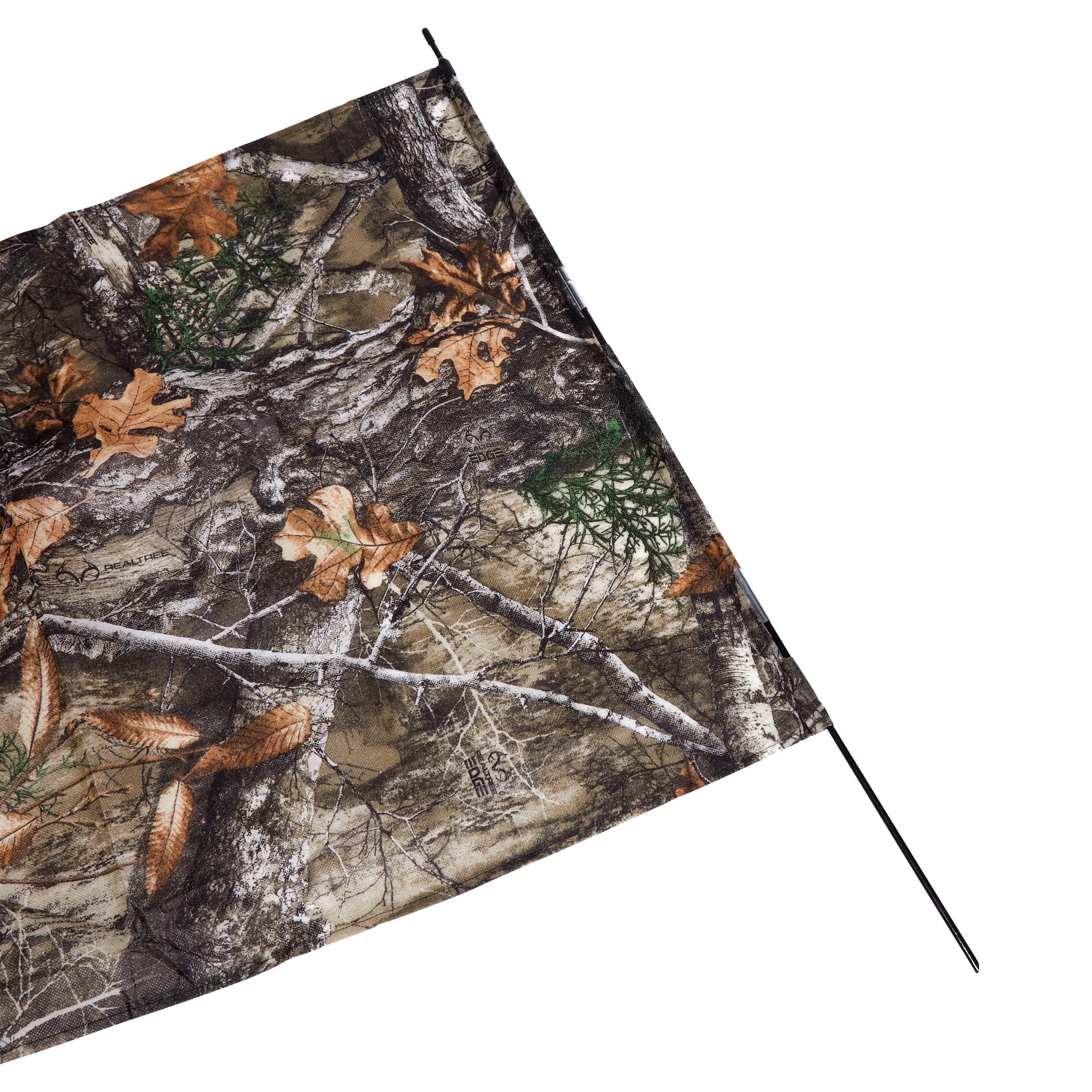 Allen Company Portable Ground Blind for Turkey and Deer Hunting - Outdoor Shooting Gear - Comes with Stakes for Easy Set Up - Realtree Edge Camo - 10" L x 27" H