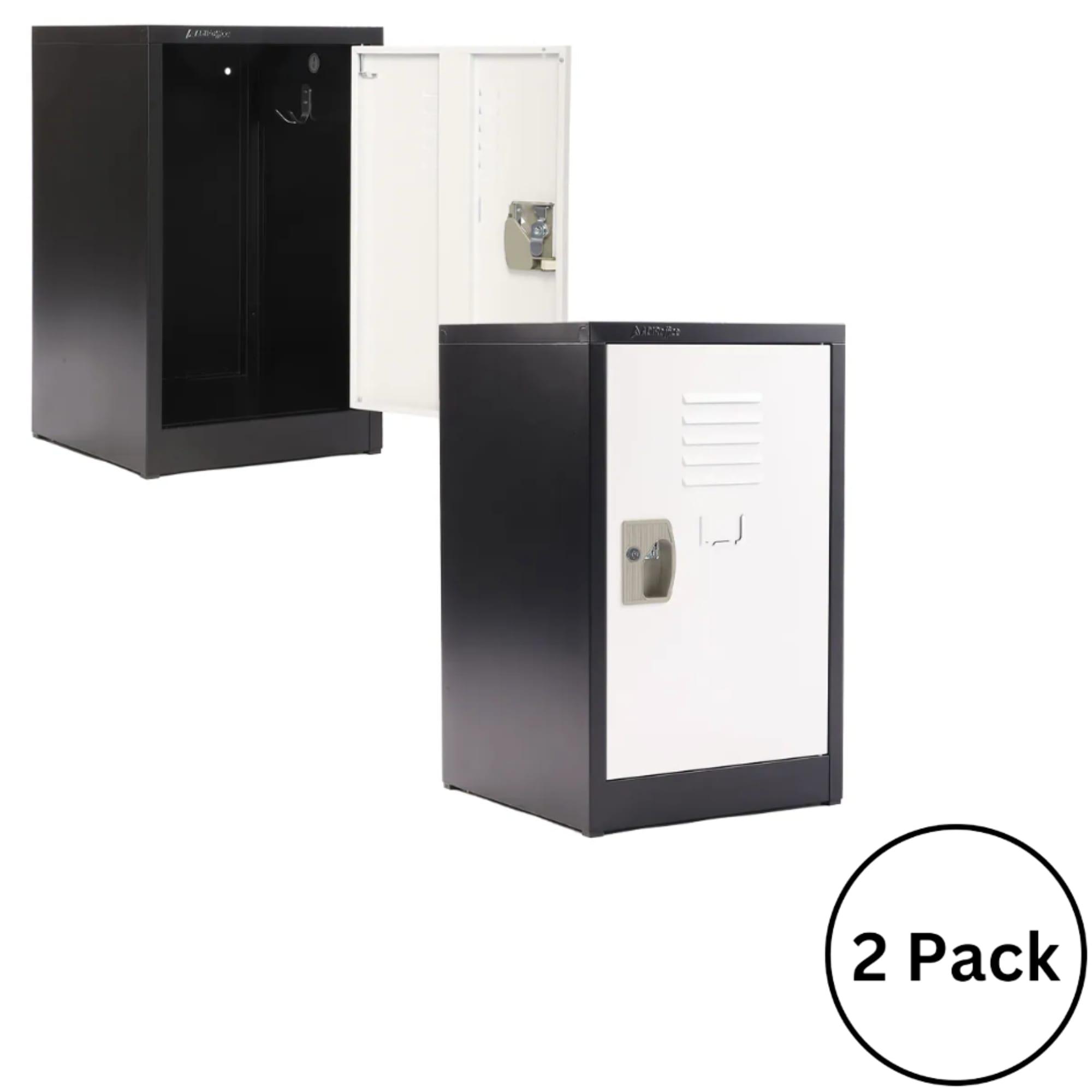 15'' Wide Steel 1-Tier School and Home Locker (Set of 2)