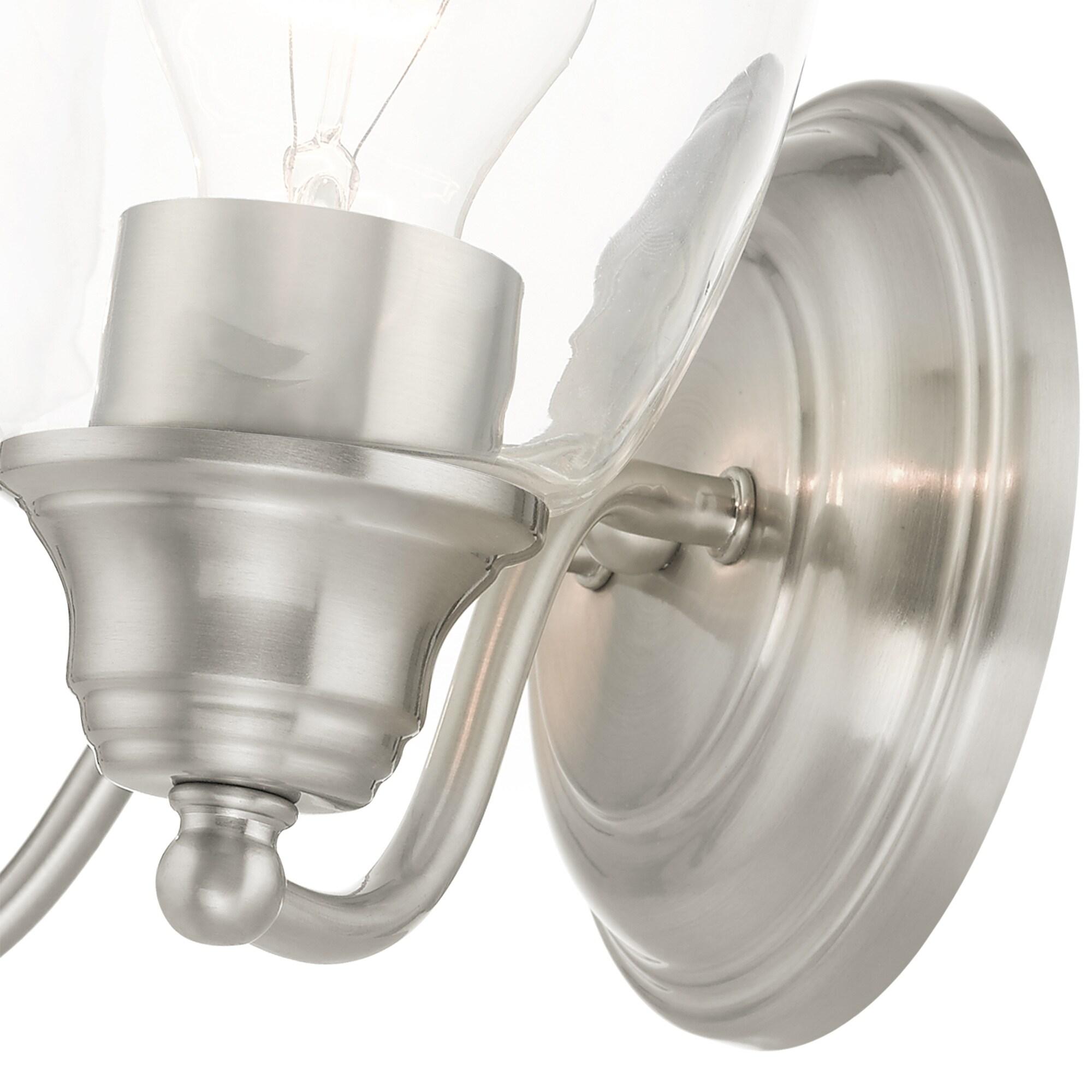 Livex Lighting Montgomery 2 - Light Vanity in  Brushed Nickel