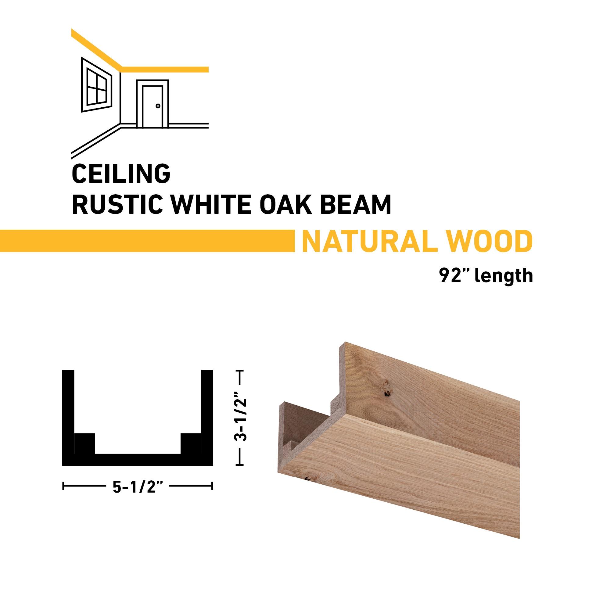 Ornamental Mouldings Rustic Box Beam Oak