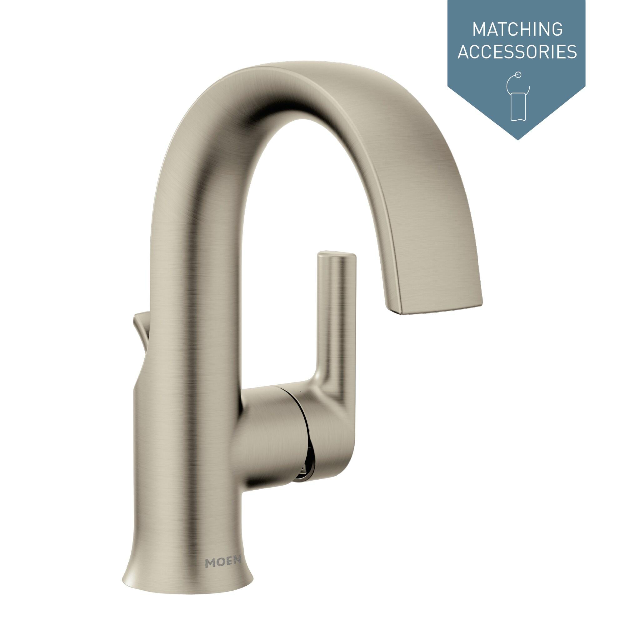 Doux Single Hole Bathroom Faucet with Drain Assembly