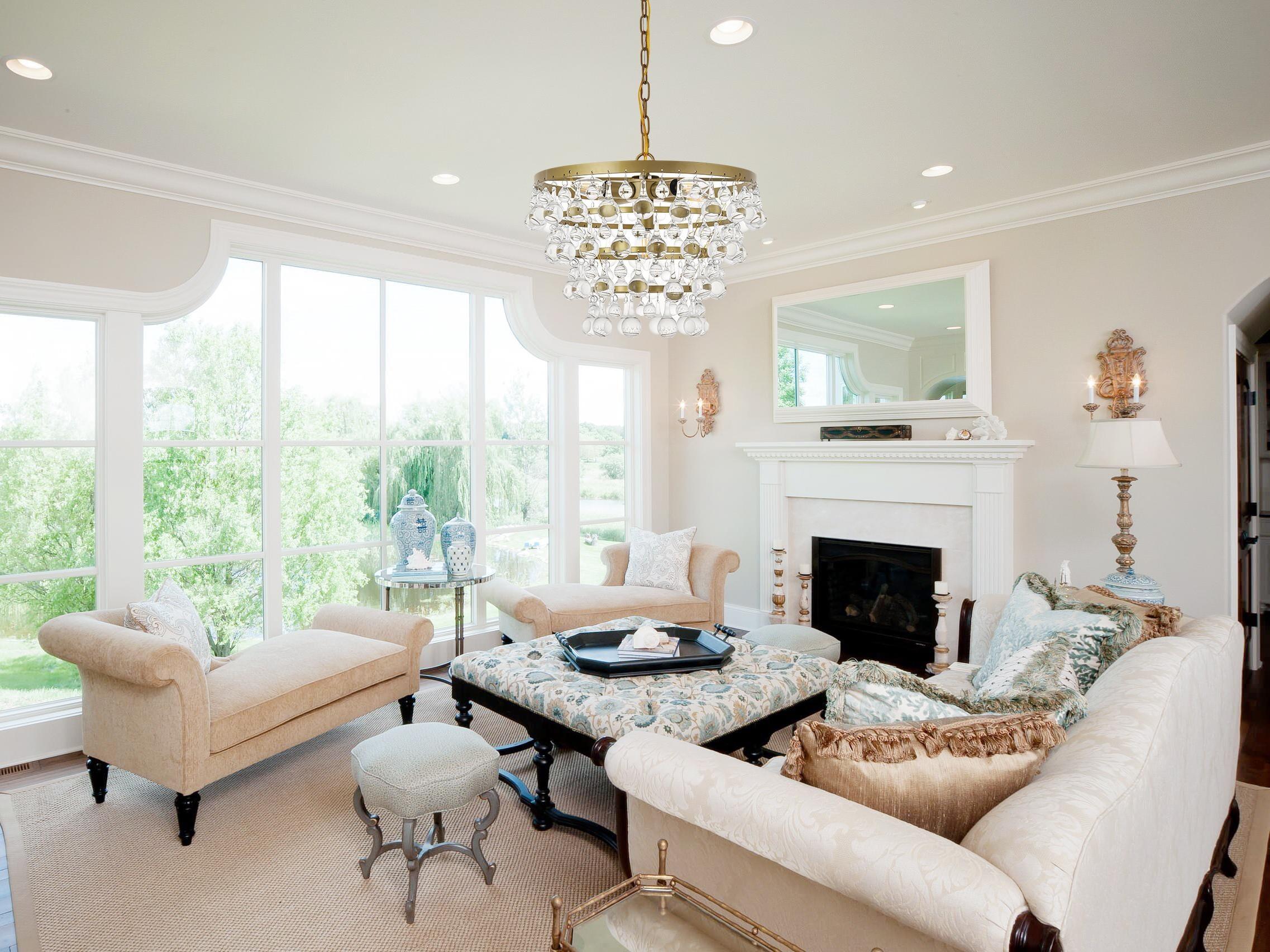 Elegant Lighting Kora 5 light Brass Pendant