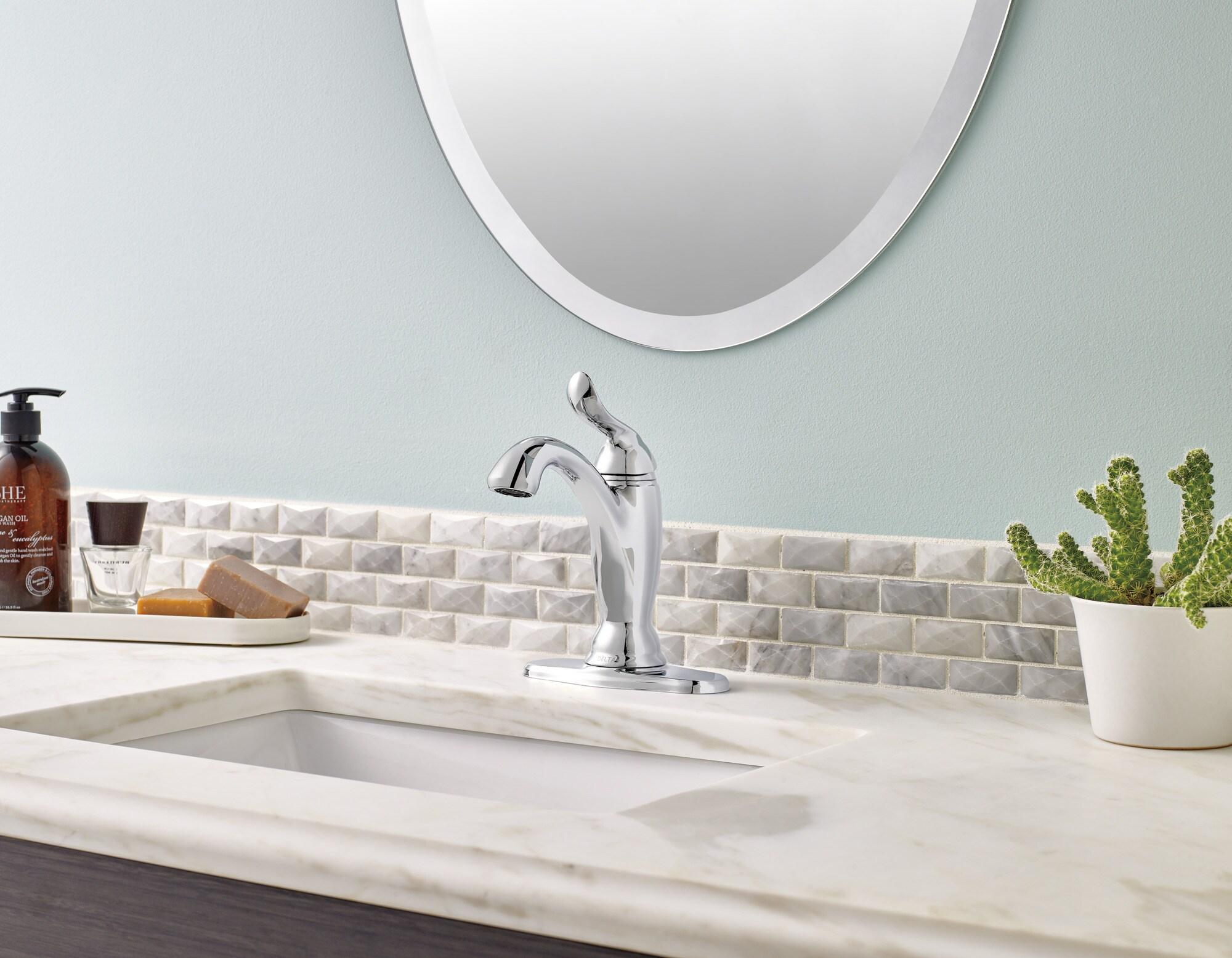 Linden™ Single Hole Bathroom Faucet with Drain Assembly and DIAMOND™ Seal Technology