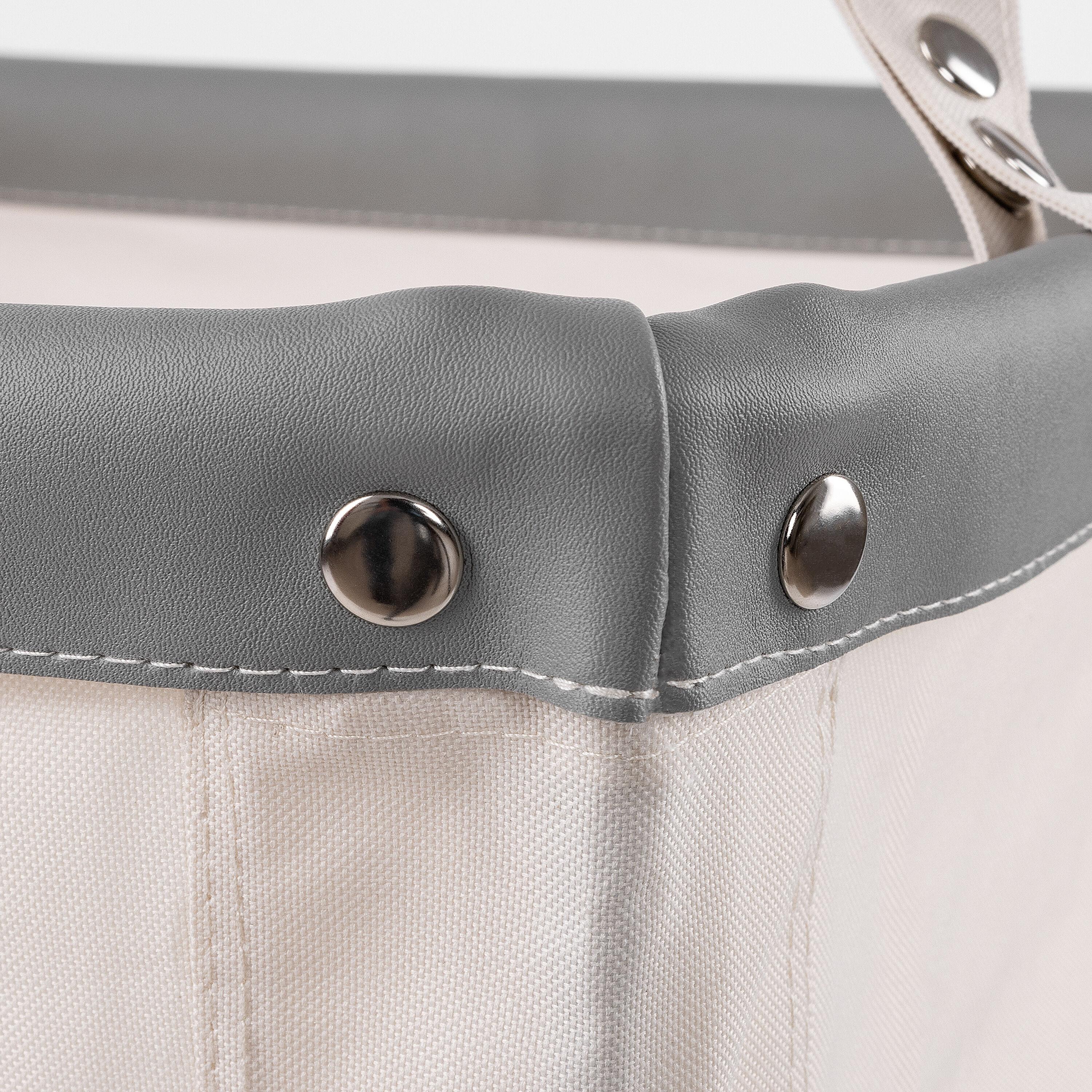 Seville Classics Rolling Commercial Laundry Hamper