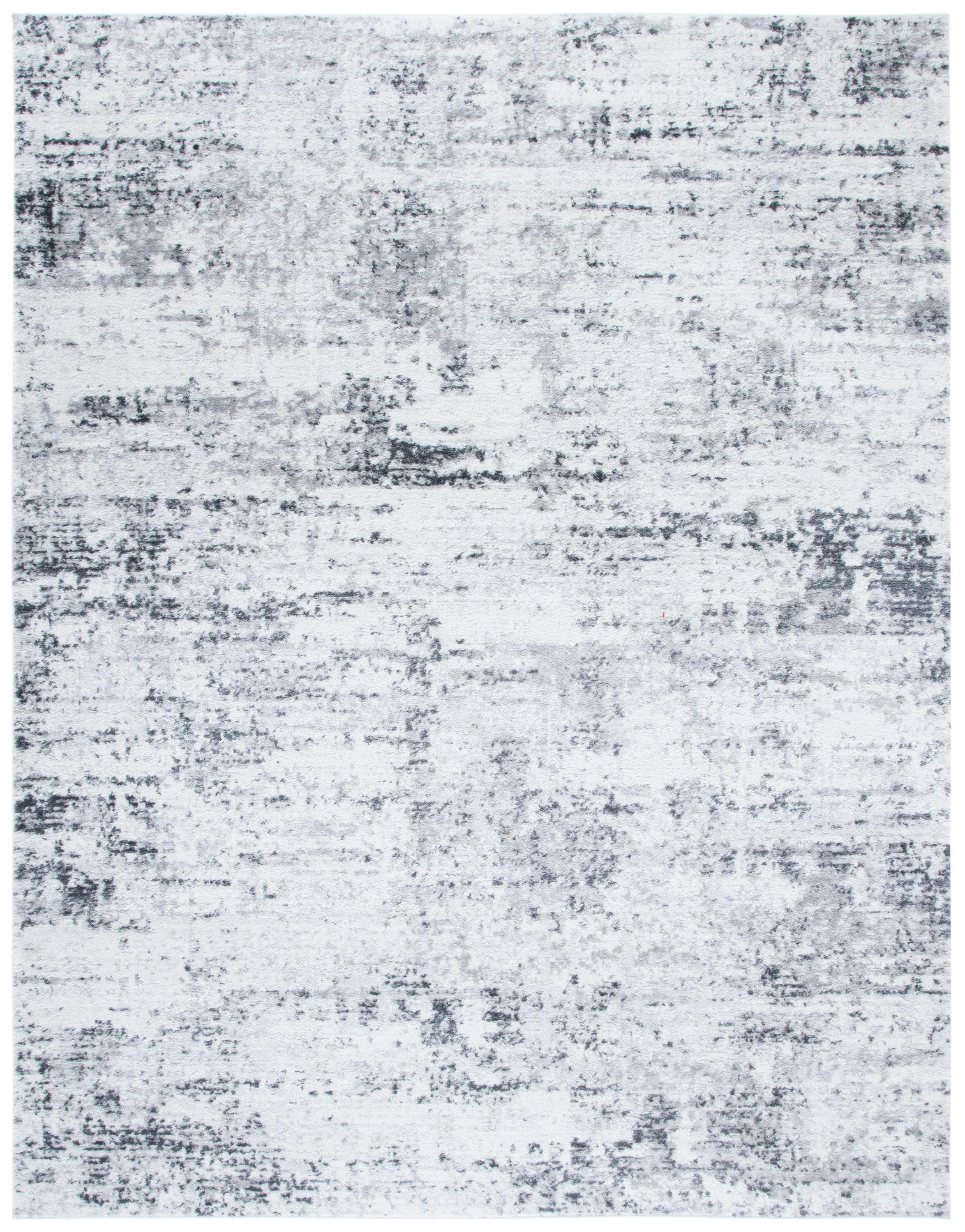 SAFAVIEH Amelia Ian Abstract Area Rug, Ivory/Grey, 11' x 15'