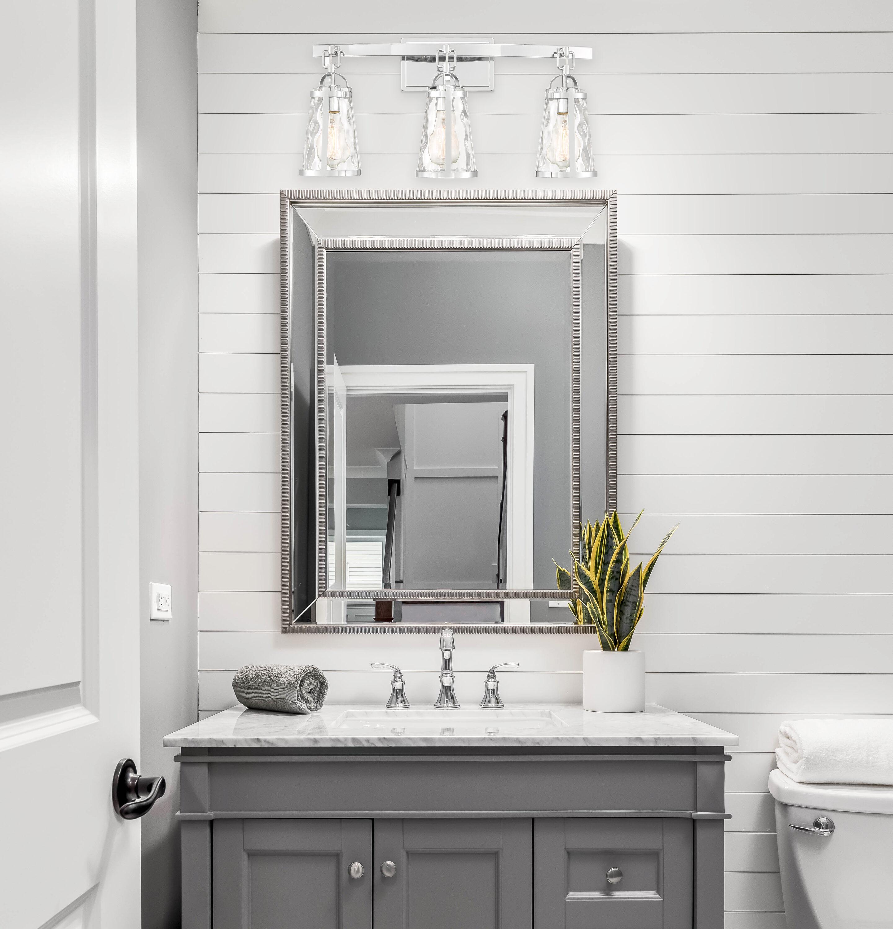 Savoy House Albany 3 - Light Vanity in  Polished Chrome