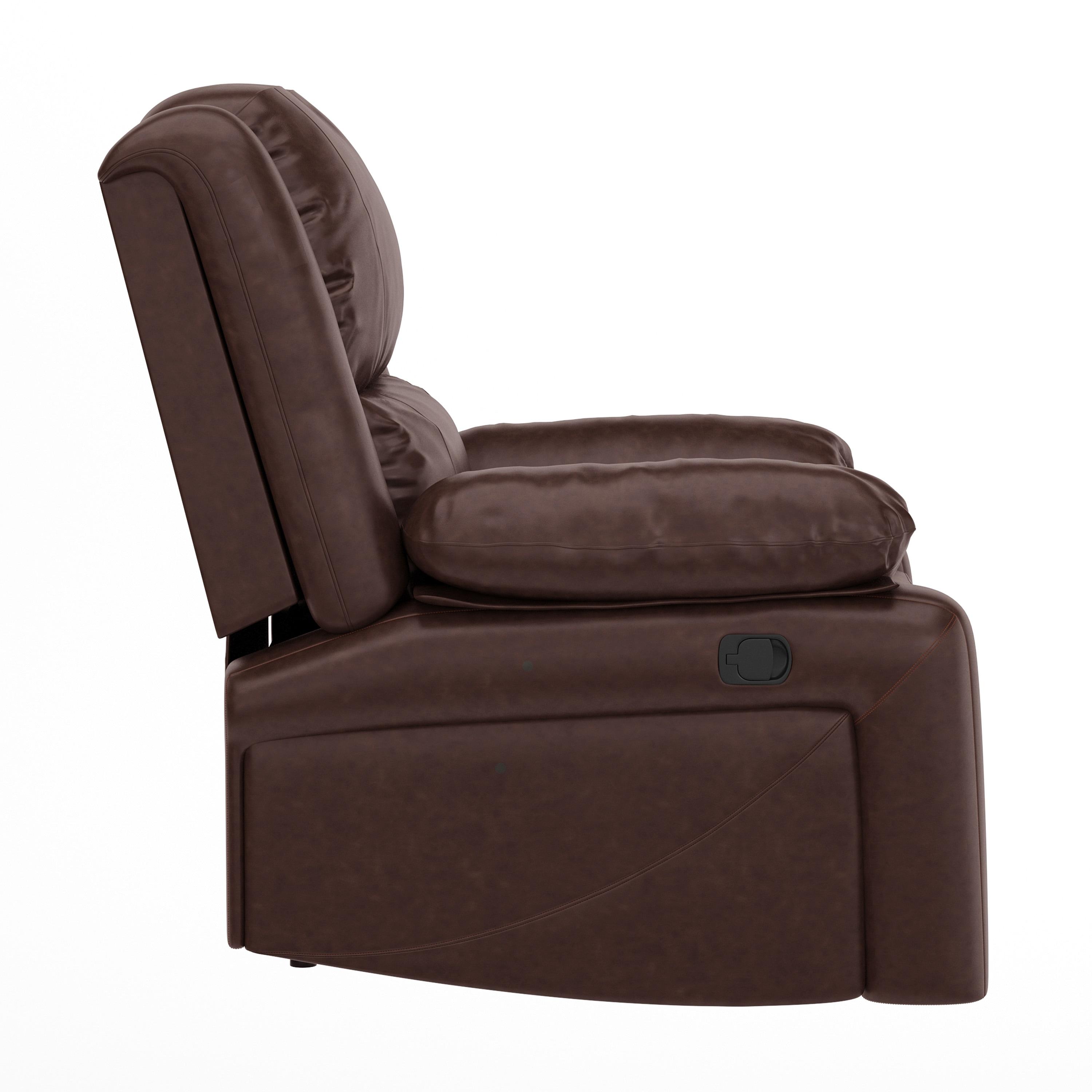 Flash Furniture Harmony Series Brown LeatherSoft Recliner