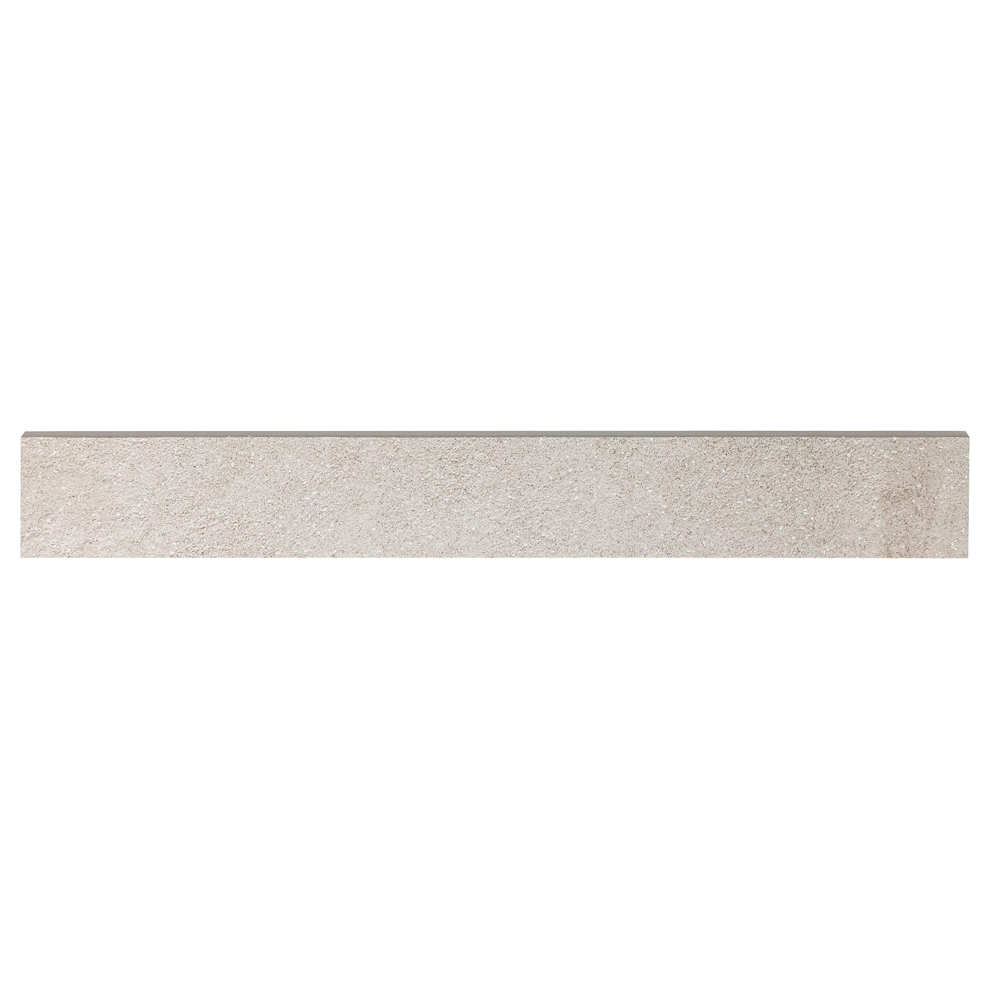 Mesa 3.14 in. x 23.62 in. Matte Limestone Look Porcelain Bullnose Trim