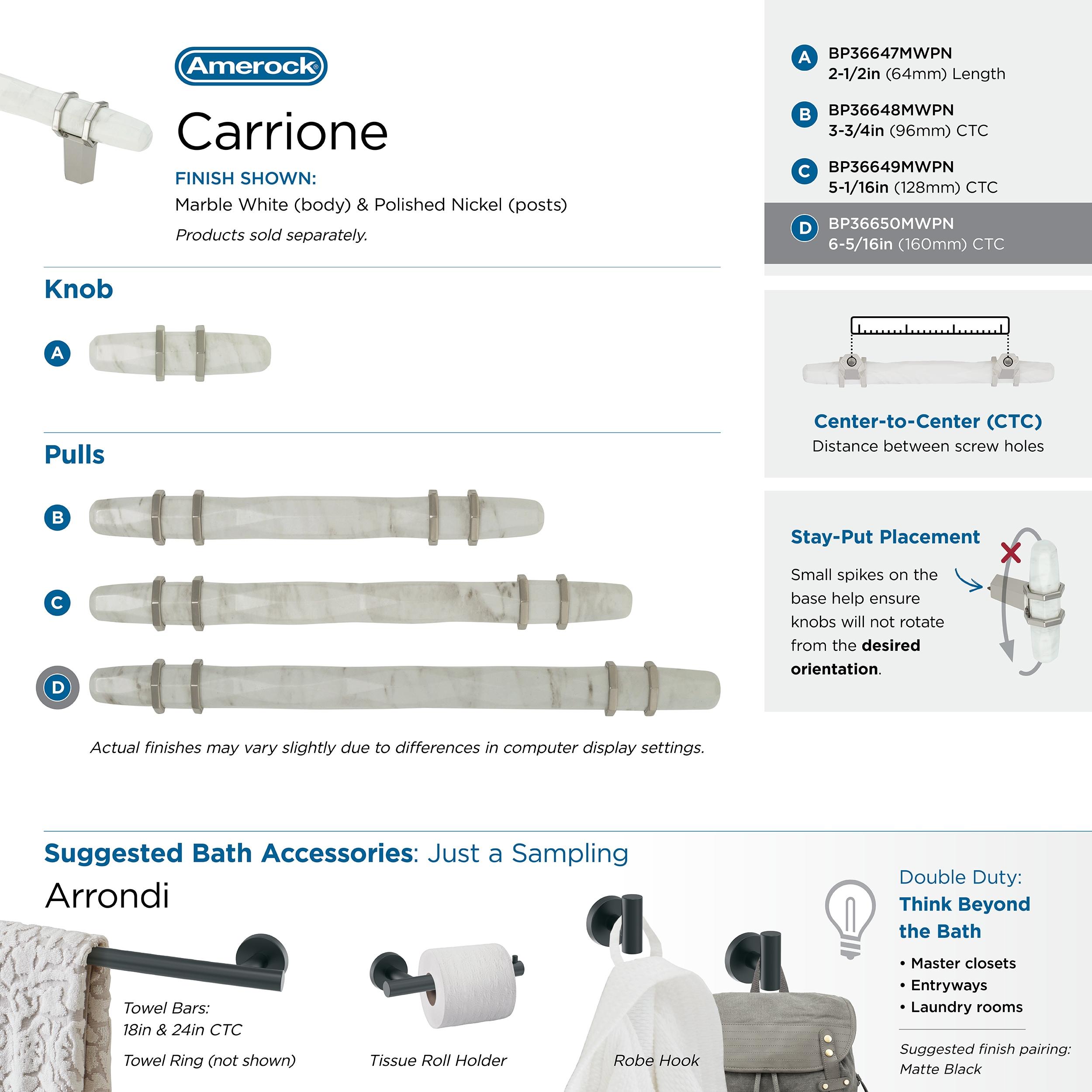 Amerock Carrione Bar Pull